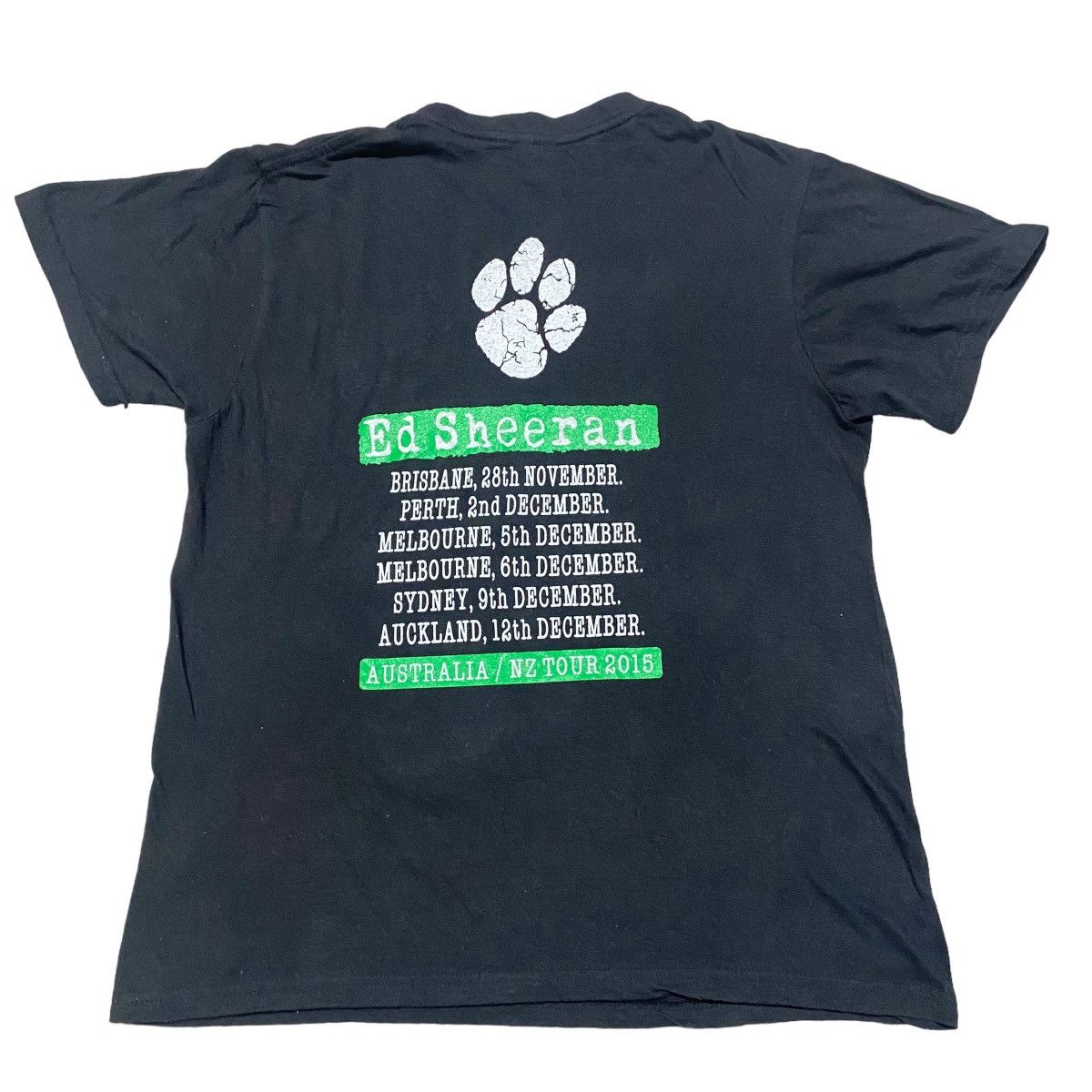 Band Tees Ed Sheeran Tour 2015 Shirt Size US S / EU 44-46 / 1 - 2 Thumbnail