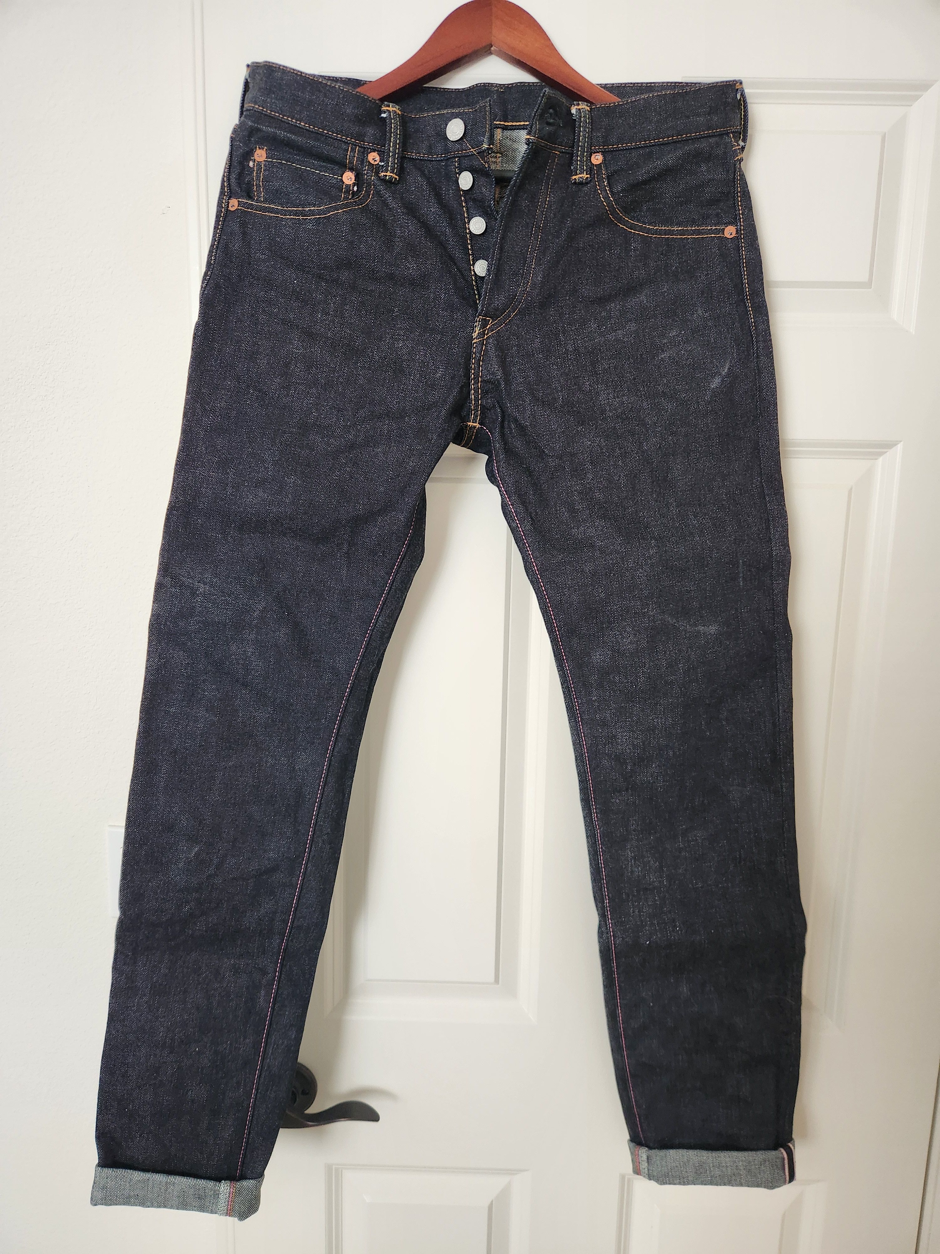 Momotaro Jeans Momotaro Jeans 0306-SA Sashiko Zimbabwe Selvedge 18oz Size US 32 / EU 48 - 2 Thumbnail