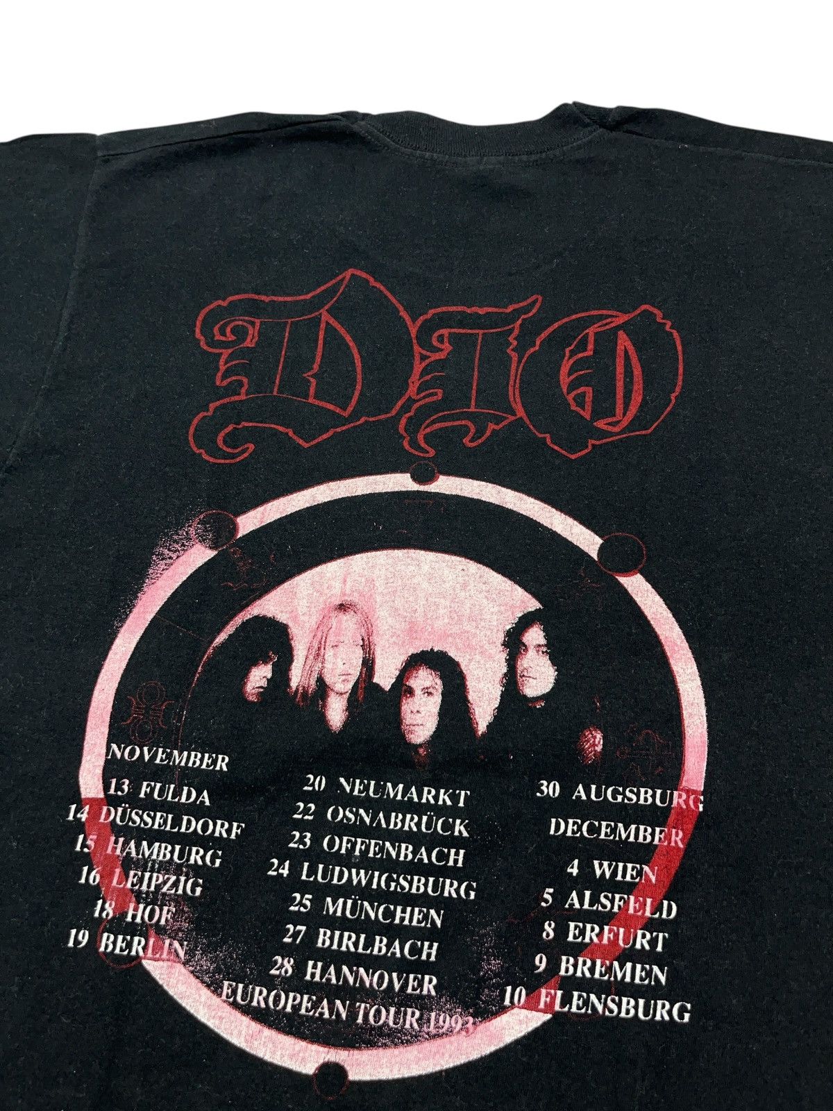 Band Tees × Vintage Vintage Dio Strange Highways European Tour 1993 Shirt Metal Size US L / EU 52-54 / 3 - 10 Thumbnail
