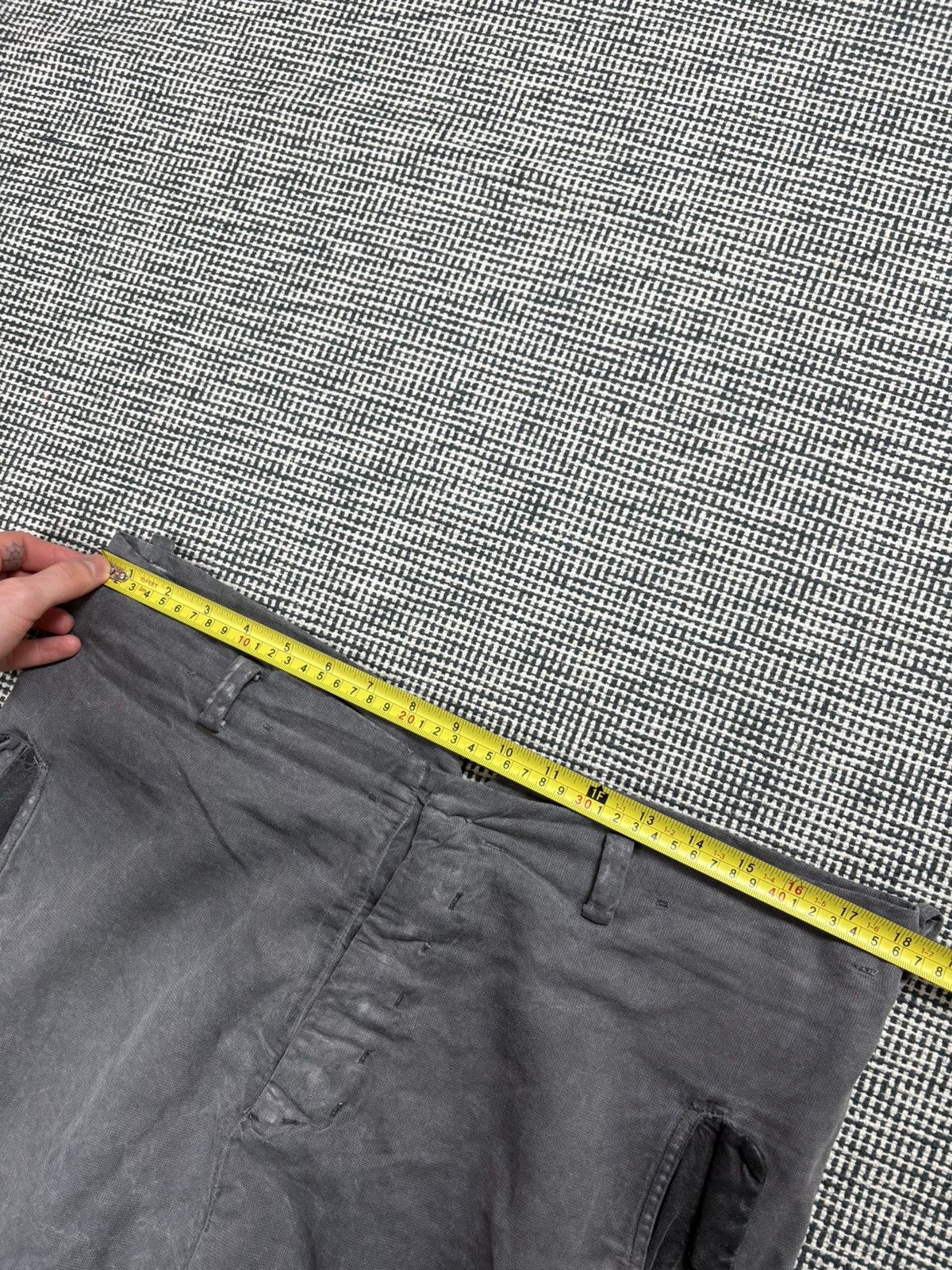 Lumen Et Umbra lumen et umbra raw two tone low crotch harem pants rare Size US 34 / EU 50 - 12 Thumbnail