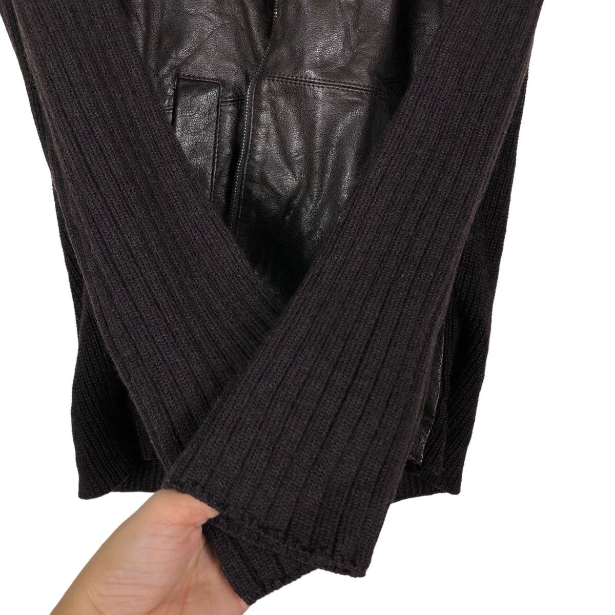 Japanese Brand Parachute Bondage Biker Jacket Allegri Issey Miyake Leather Size US M / EU 48-50 / 2 - 15 Thumbnail