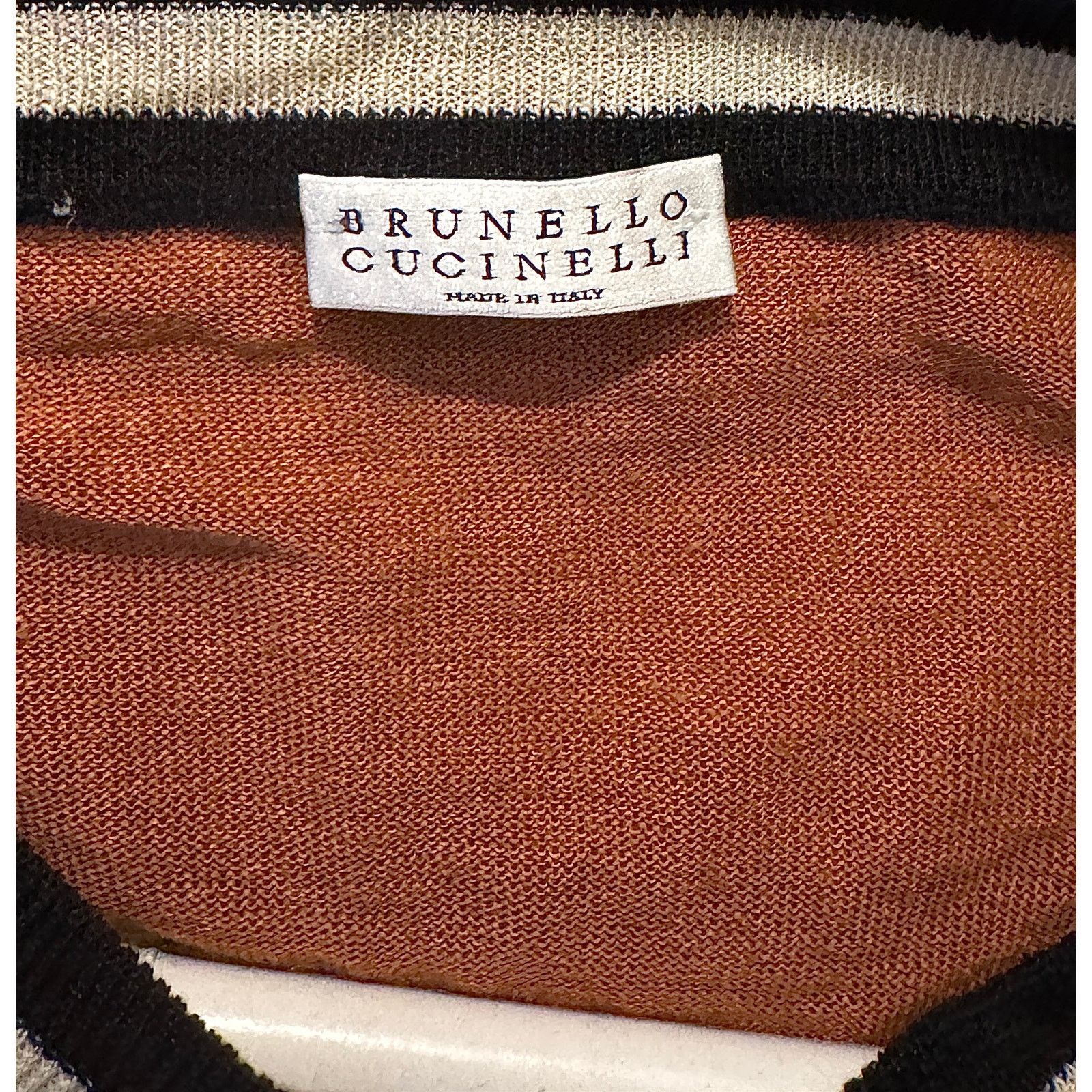 Brunello Cucinelli Brunello Cucinelli V-Neck Sweater Size XL / US 12-14 / IT 48-50 - 3 Thumbnail