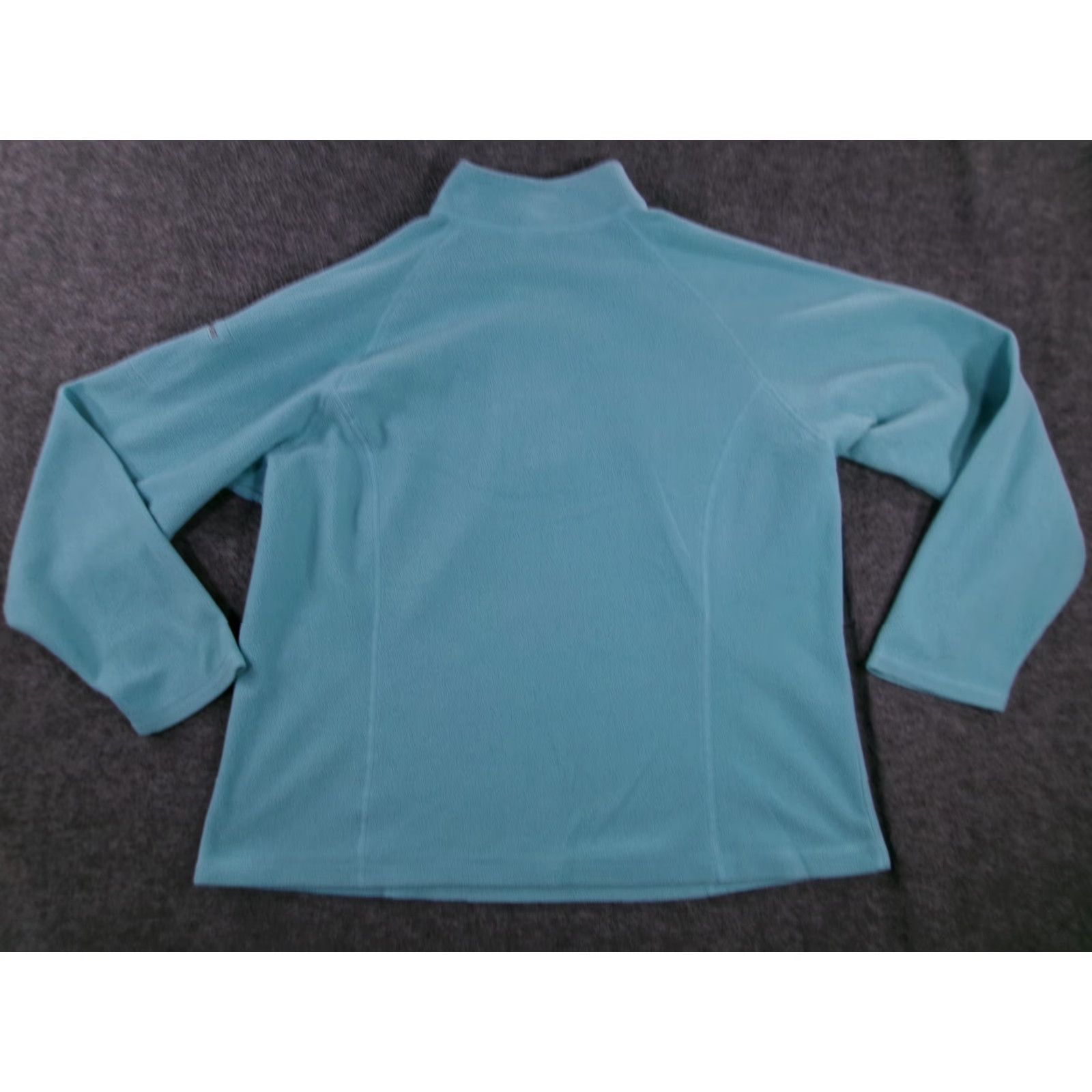 Vintage VINTAGE LL Bean Jacket Women XL Teal Blue Fleece 1/4 Zip Casual Workwear Outdoor Hiking 80s 90s Mens Womens Size XL / US 12-14 / IT 48-50 - 7 Thumbnail