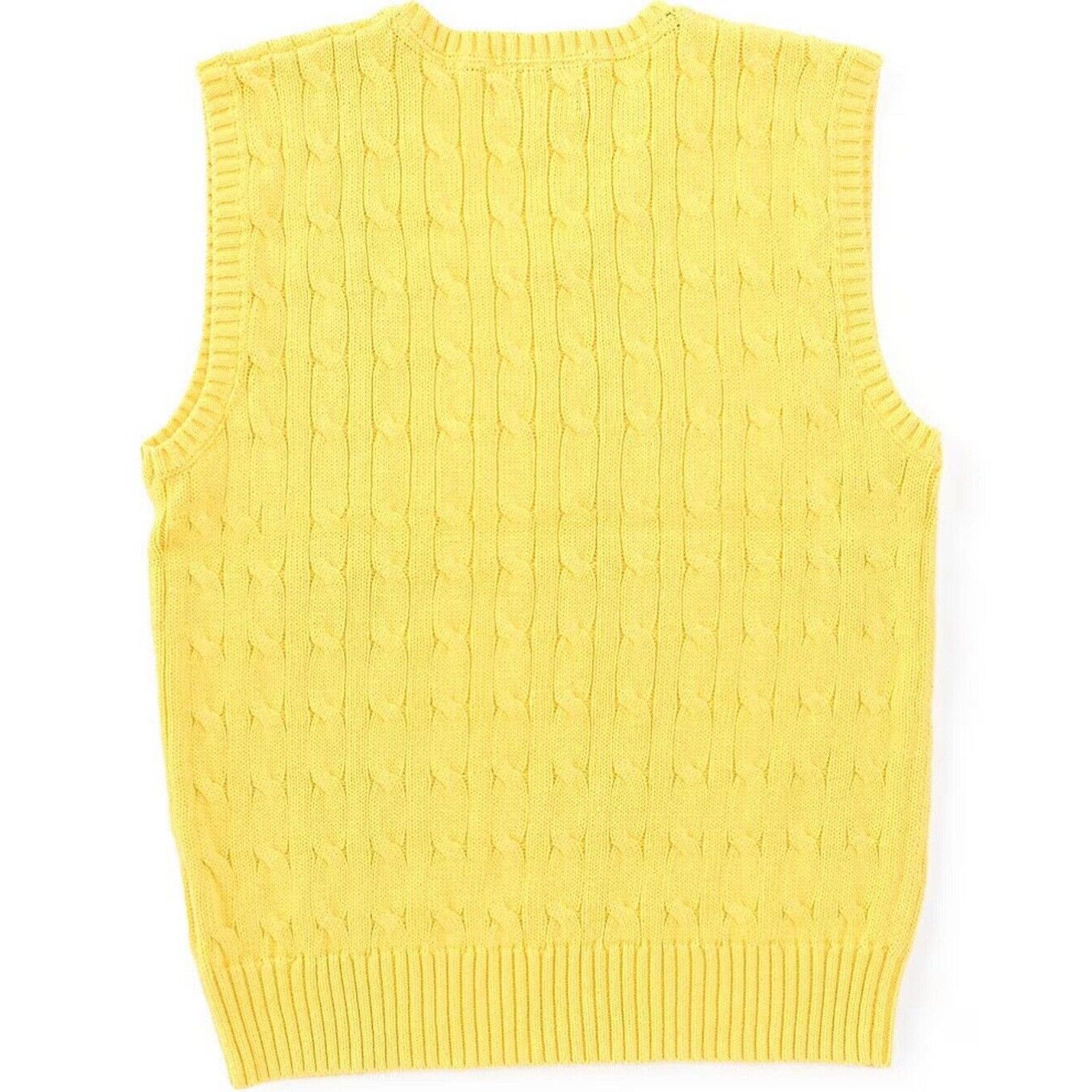 Polo Ralph Lauren New Polo Ralph Lauren Cotton Sweater Vest Big kids 8-20 L Size L / US 10 / IT 46 - 2 Thumbnail