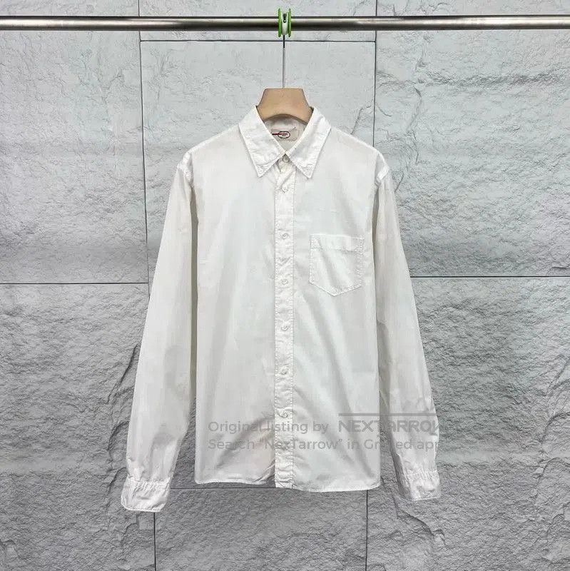 Prada Prada Classic White Button-Up Shirt for Men. Size US M / EU 48-50 / 2 - 1 Thumbnail