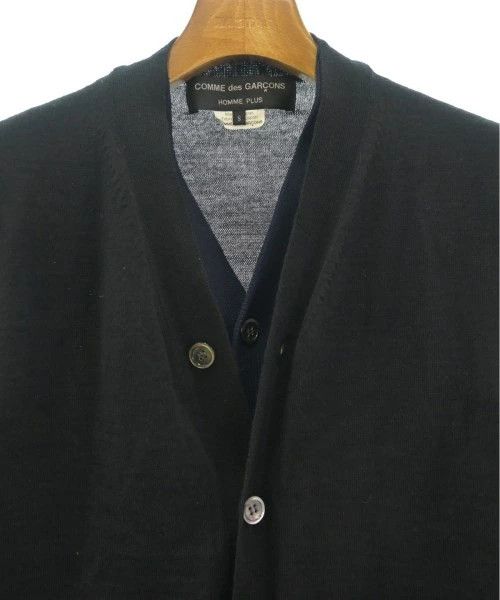 Comme des Garcons Homme Plus Sweater Cardigan Wool Button Up V-neck Multicolor Size US S / EU 44-46 / 1 - 3 Thumbnail