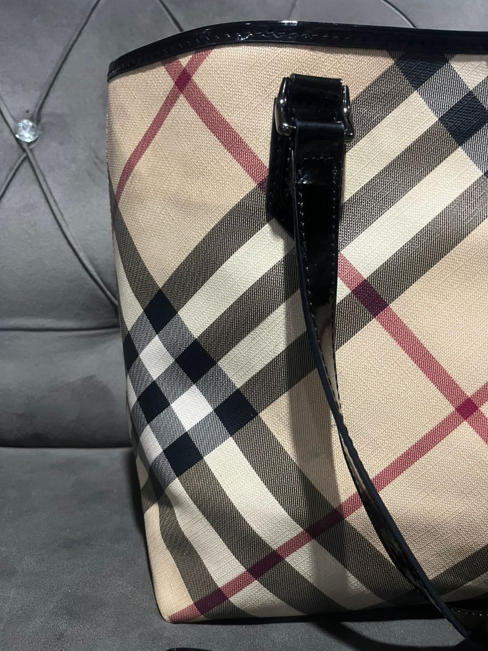 Burberry Authentic Burberry Nova Check Tote Bag Size ONE SIZE - 5 Thumbnail