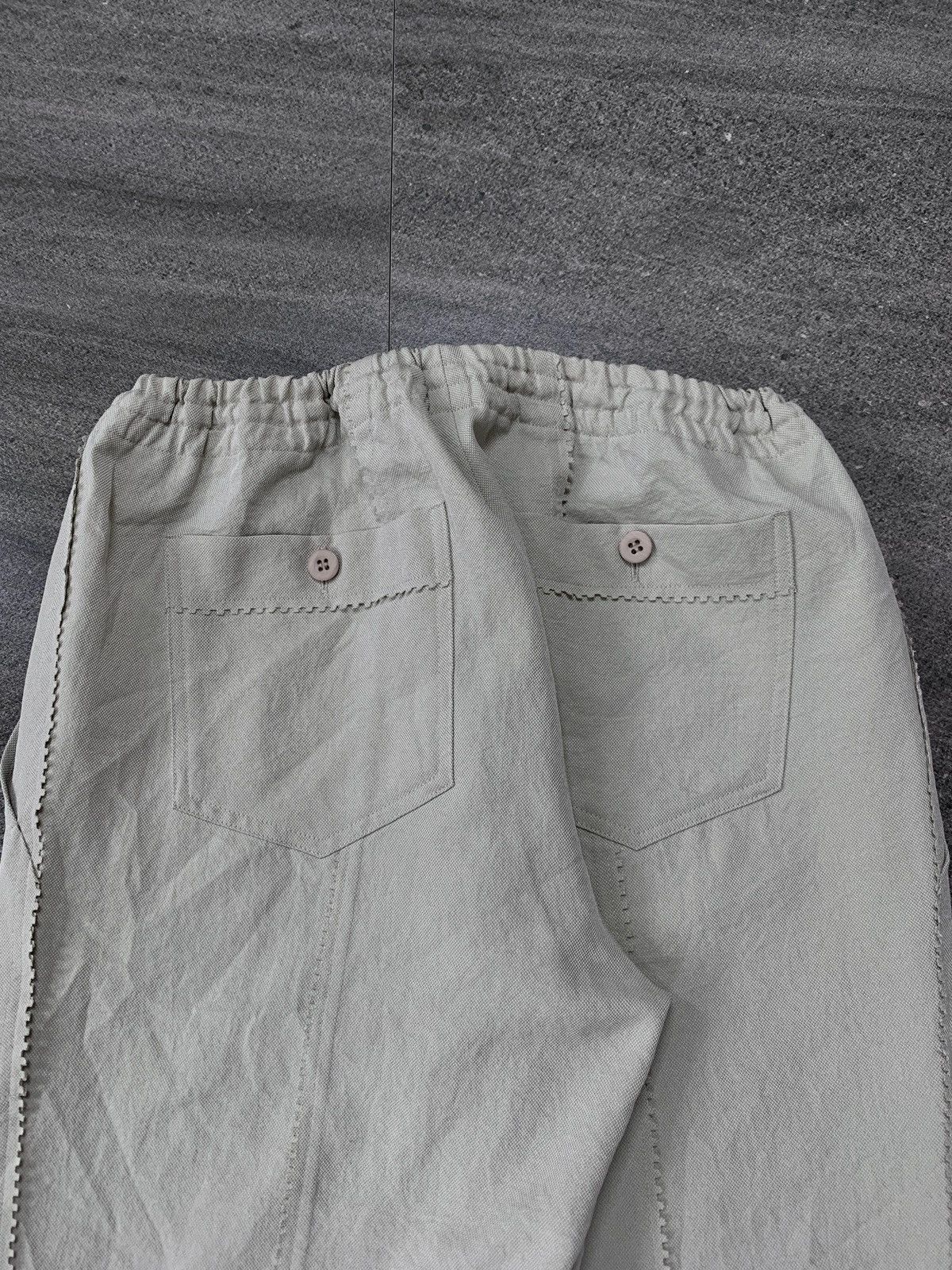 Pleats Please Issey Miyake Square-Cut Seam Pants Size US 29 - 7 Thumbnail