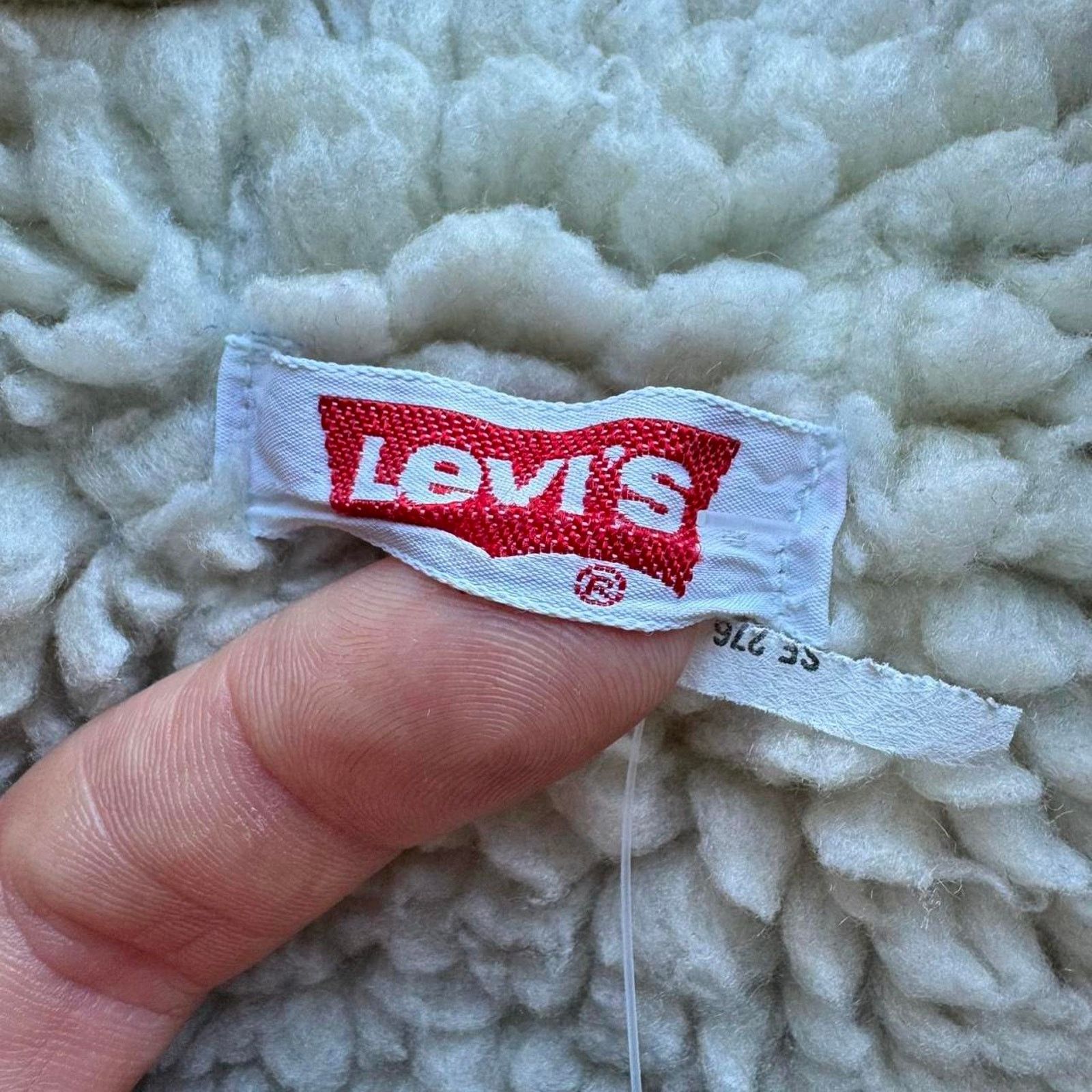 Levi's 80s 90s Levi’s Sherpa Lined Denim Trucker Jacket Size US S / EU 44-46 / 1 - 5 Thumbnail