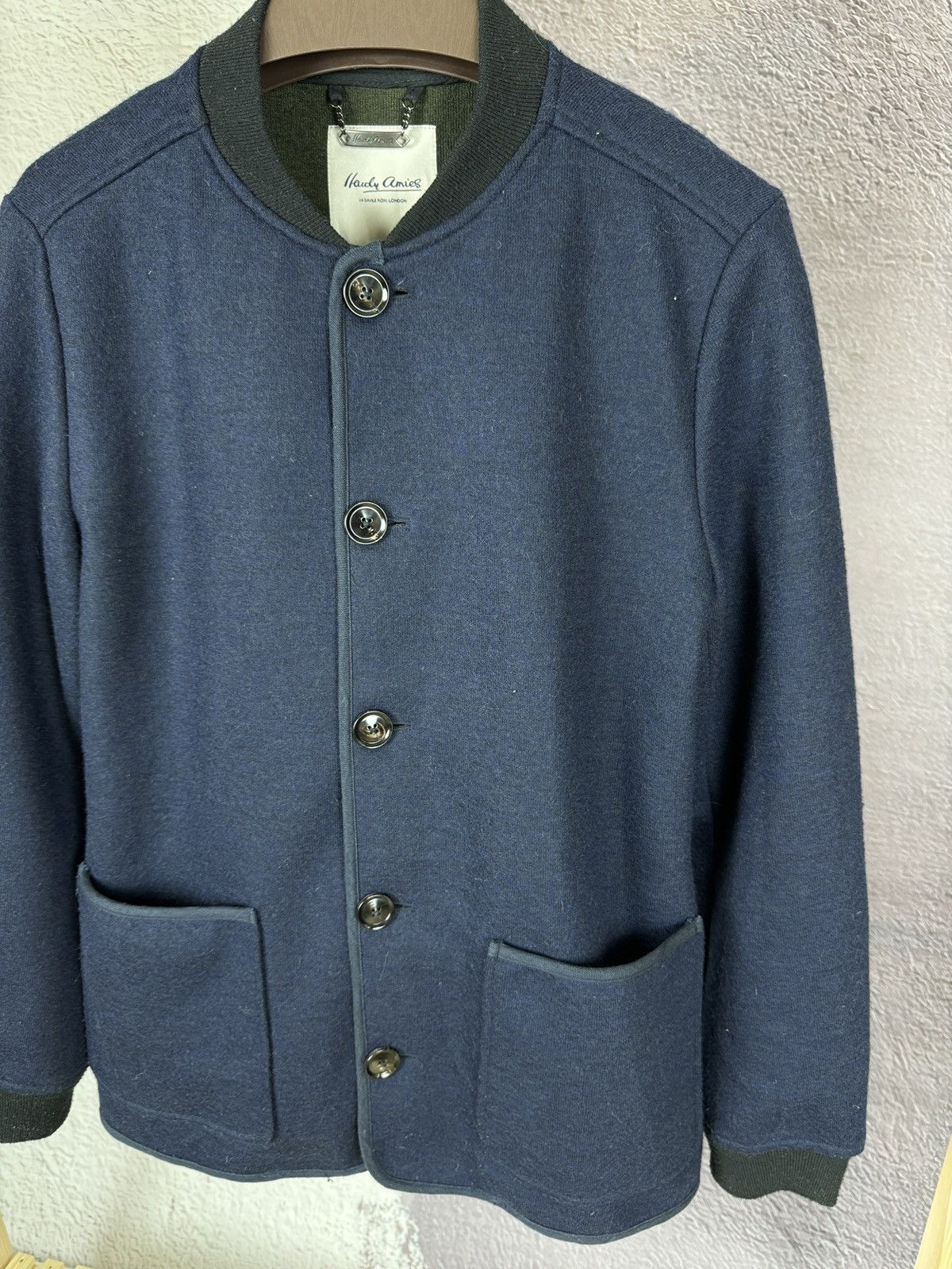 Hardy Amies Hardy Amies 14 Savile Row London wool bomber jacket Size US M / EU 48-50 / 2 - 6 Thumbnail
