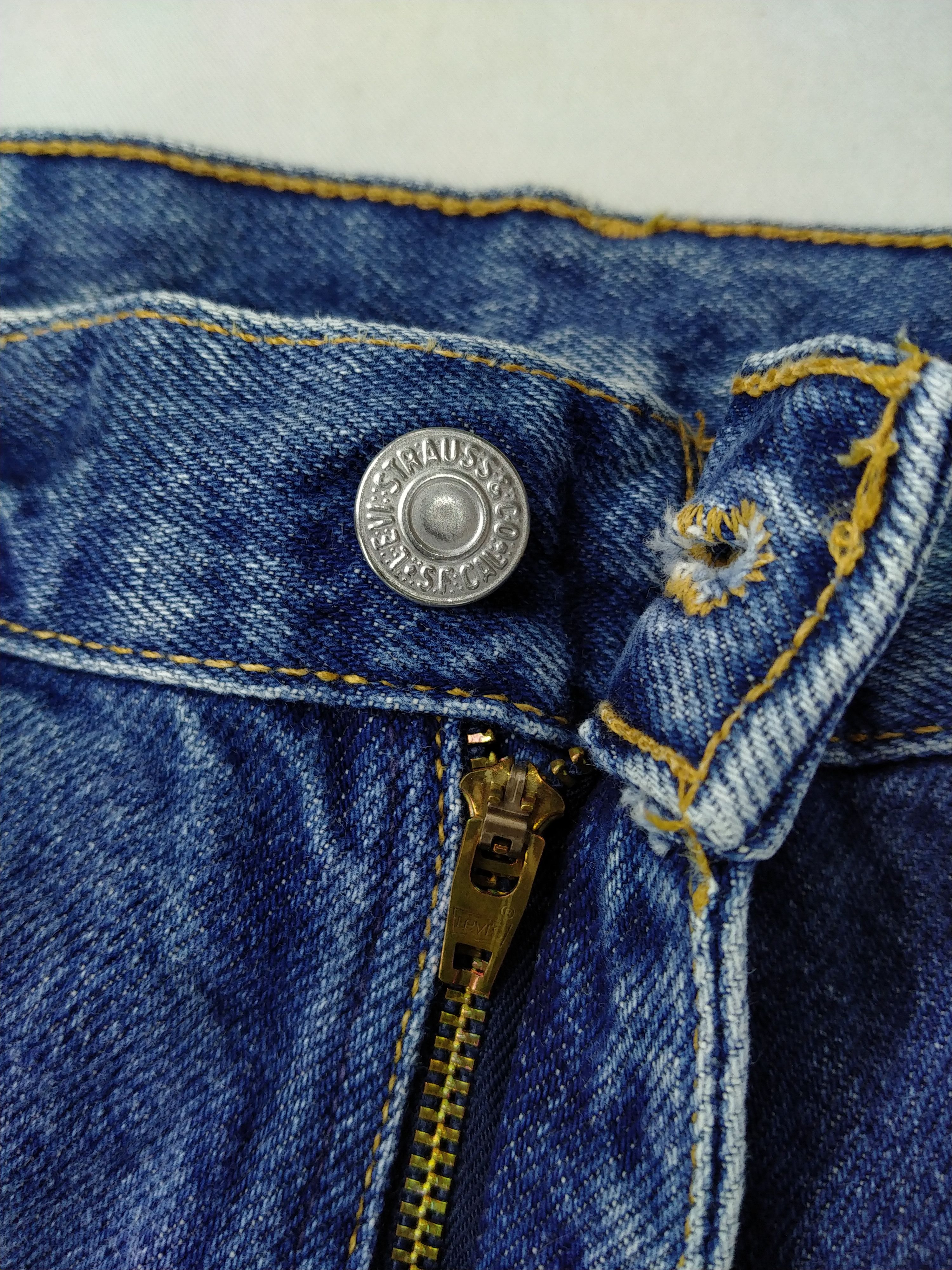 Japanese Brand Blue Vintage Levi's 517 Boot Cut Flare Denim 32x33 -JN326 Size US 32 / EU 48 - 8 Thumbnail