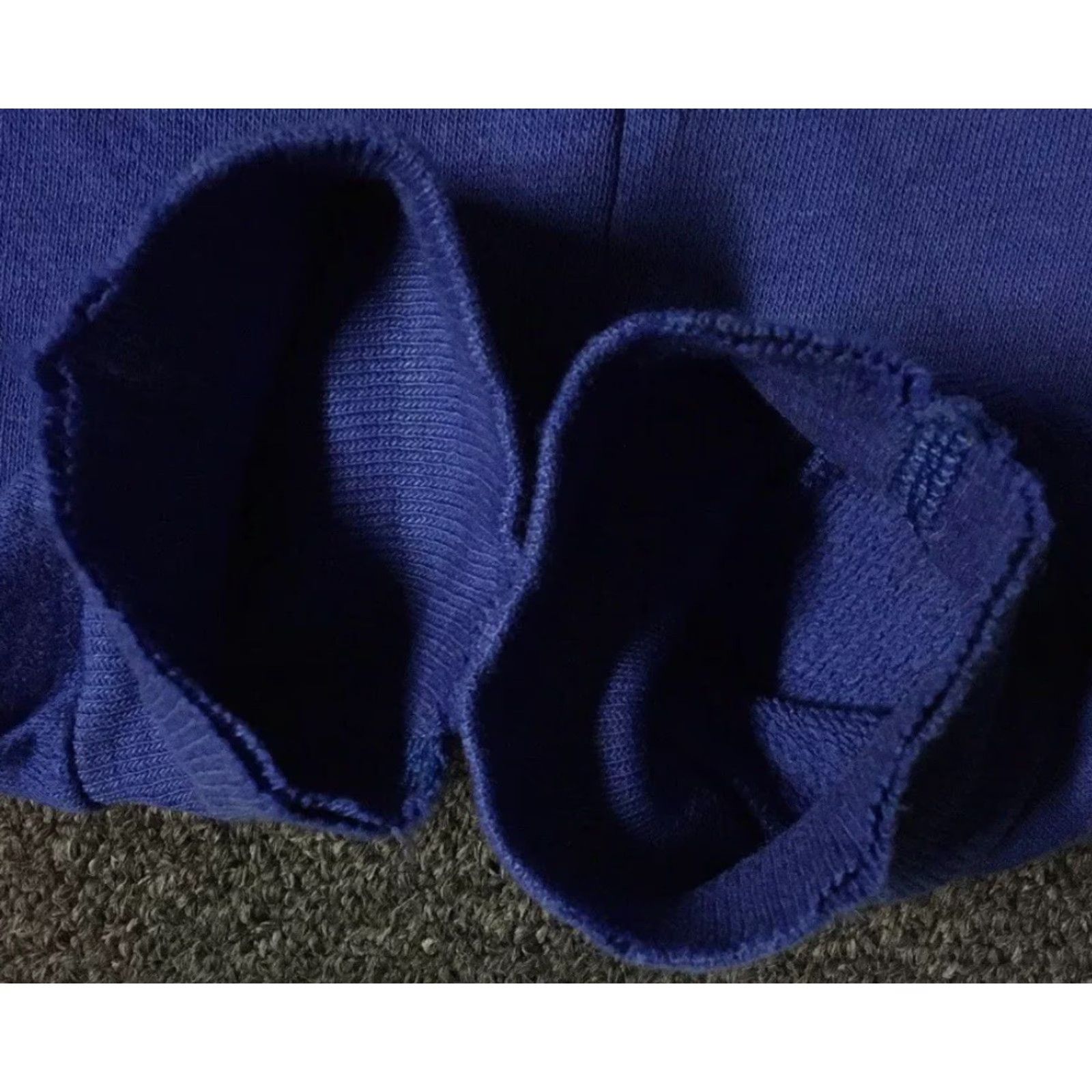 Vintage VINTAGE Military Hoodie XS Blue 70s 80s Distressed Boxy Sweatshirt USA Track Punk Retro 90s Mens XS Size US XS / EU 42 / 0 - 4 Thumbnail