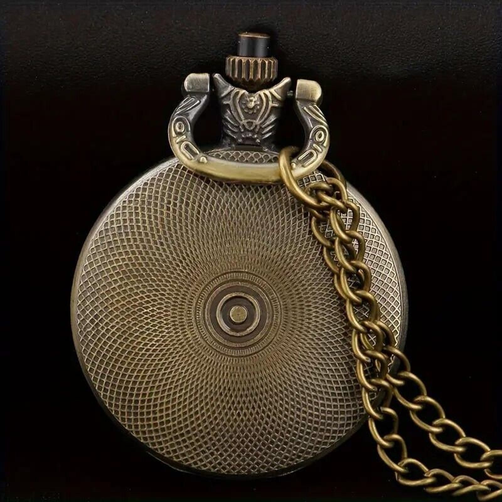 Other Retro Wicked Alien Monster V-Twin Motorcycle Pocket Watch Size ONE SIZE - 5 Thumbnail