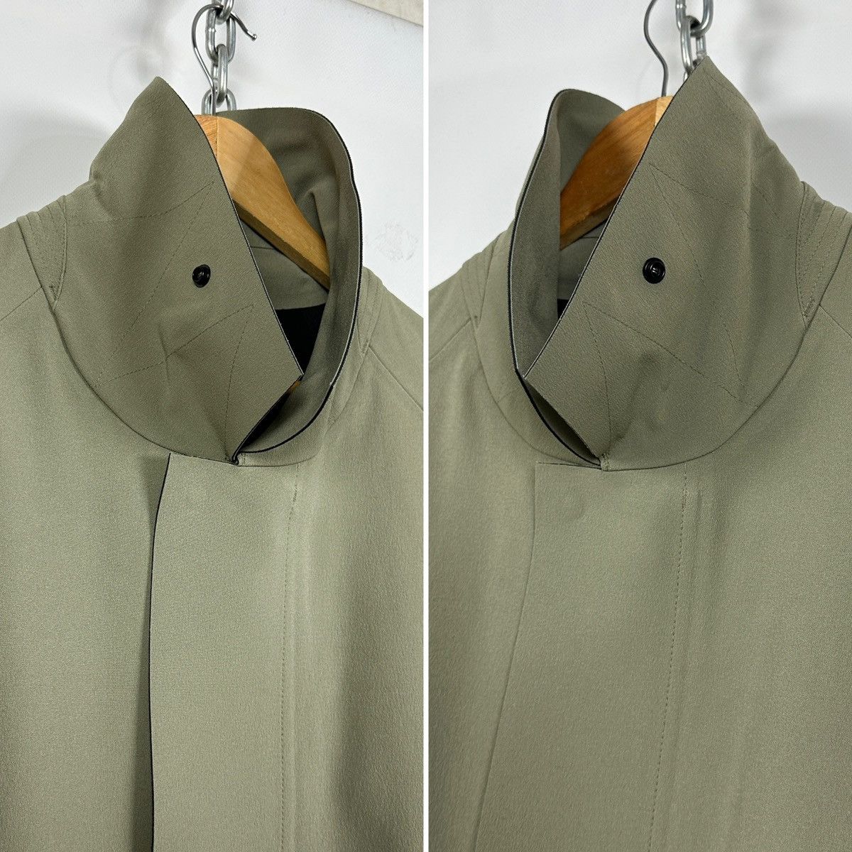 Vollebak Vollebak Laser Cut Khaki Trench Coat Size US XL / EU 56 / 4 - 16 Thumbnail