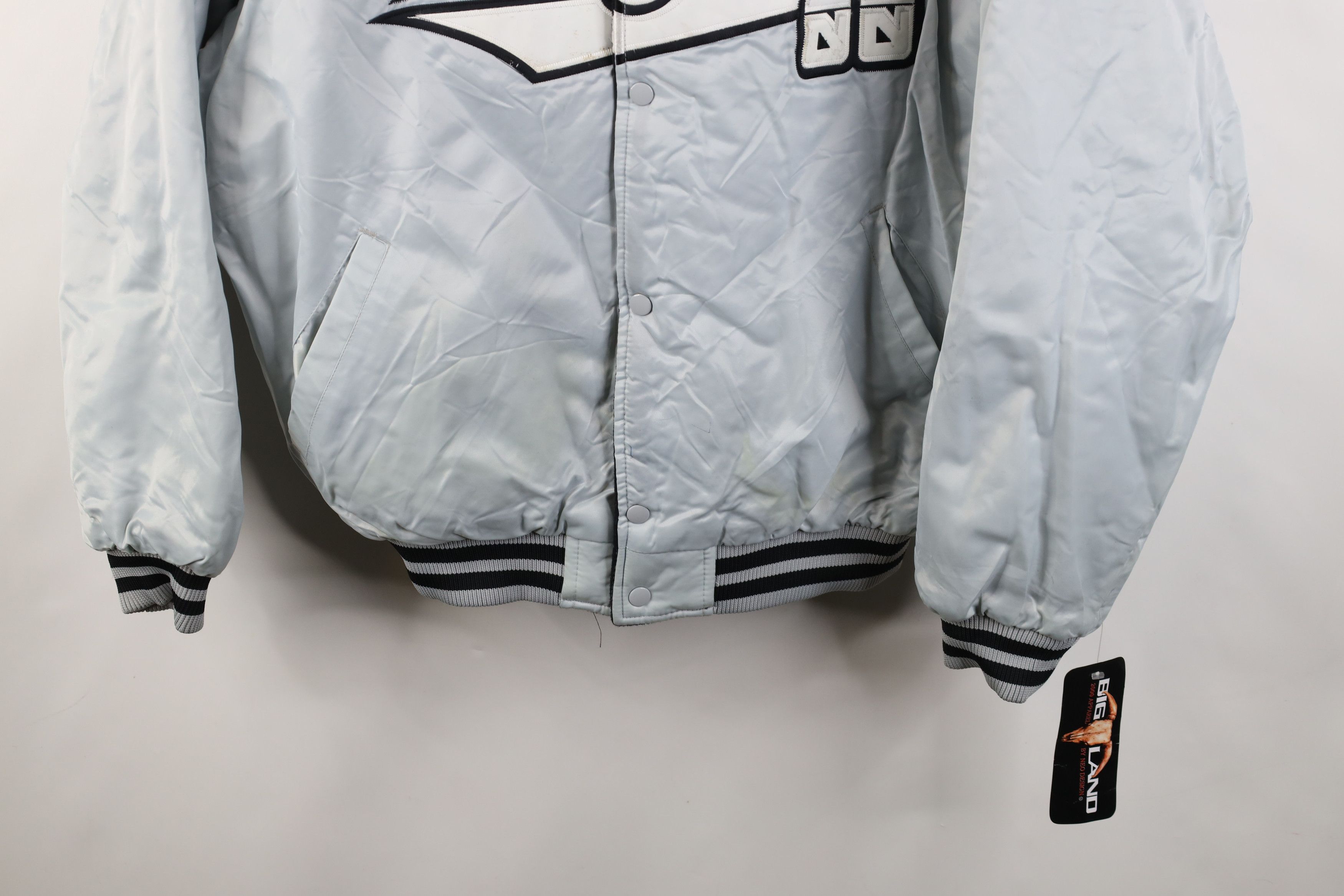 Vintage Deadstock Vintage 90s Streetwear Reversible New York Jacket Size US XL / EU 56 / 4 - 4 Thumbnail