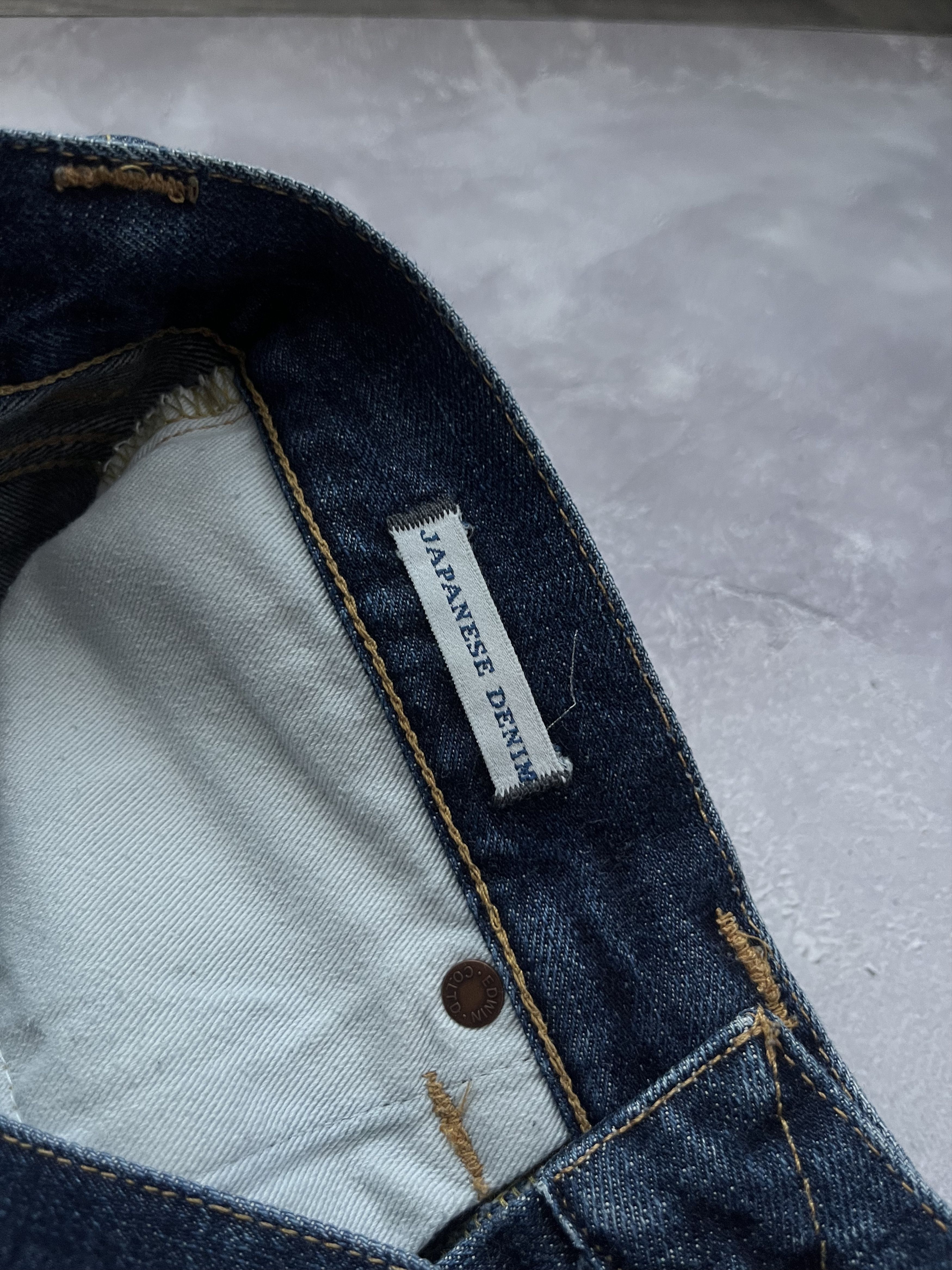 Edwin Vintage Edwin Selvedge Jeans Ed-71 Silm Fit Size 28x32 Blue Size US 28 / EU 44 - 11 Thumbnail