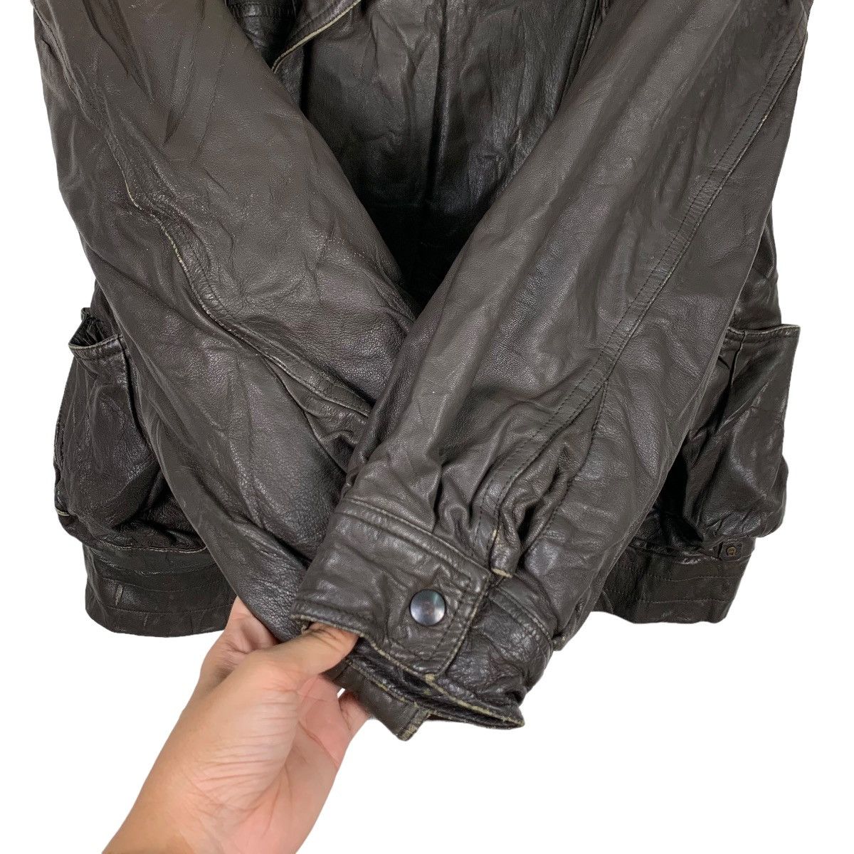 Etienne Aigner Eteinner Aigner Leather Jacket #0141-C8 Size US M / EU 48-50 / 2 - 14 Thumbnail