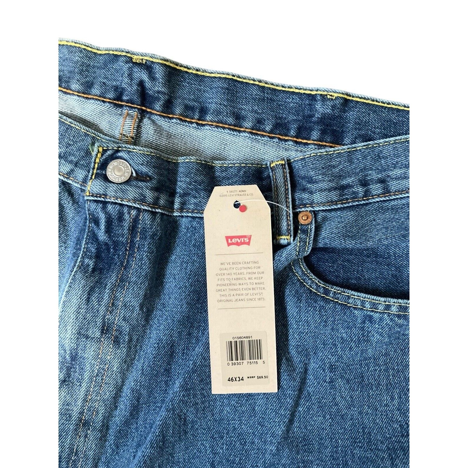 Levi's Levis 560 Big & Tall Jeans NWT 46 Size US 30 / EU 46 - 4 Thumbnail