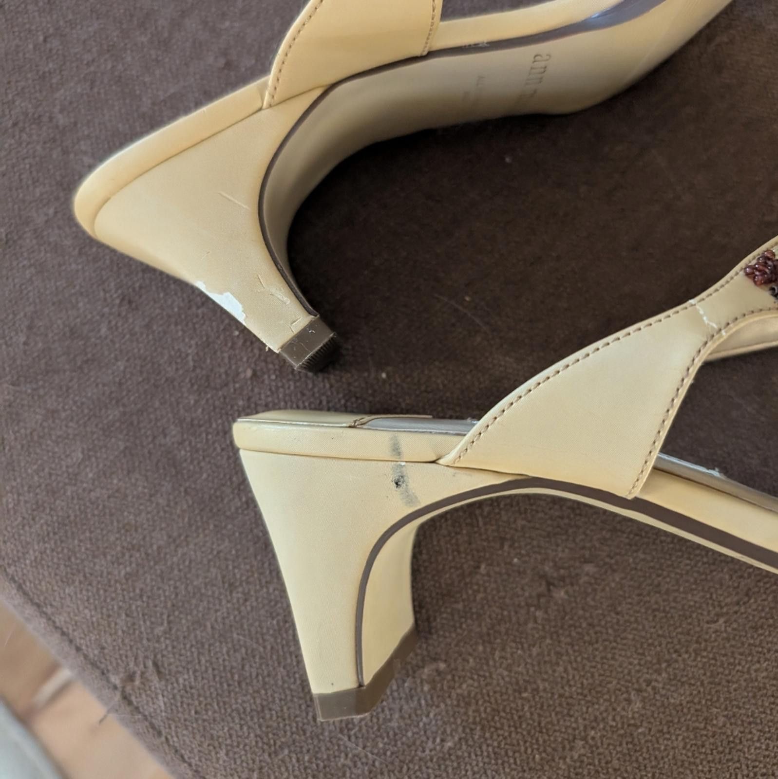 Designer vintage kitten heels Size US 7 / IT 37 - 3 Thumbnail