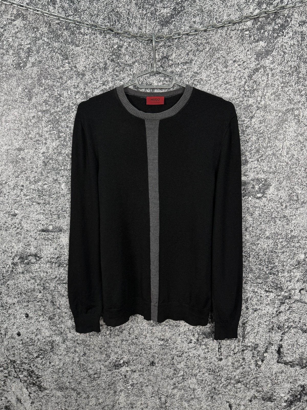 Hugo Boss Hugo Boss Extrafine Merino Wool Crew Sweater Pullover Size L Size US L / EU 52-54 / 3 - 1 Thumbnail