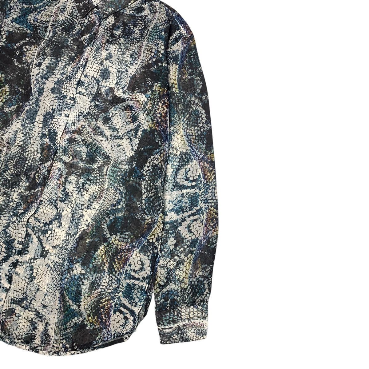 If Six Was Nine 2000's Ksubi Snakeskin Mesh Shirts Size US M / EU 48-50 / 2 - 3 Thumbnail