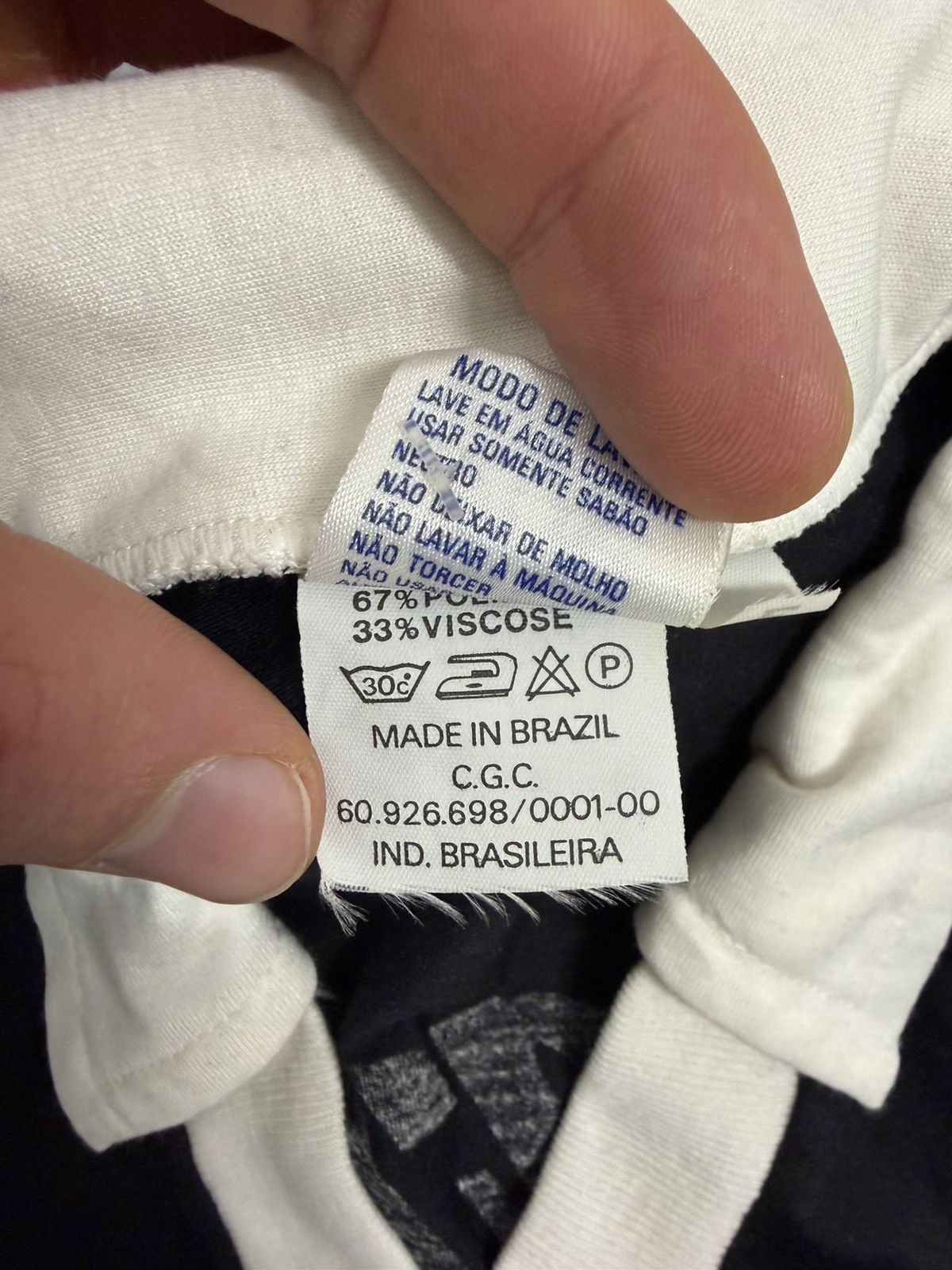 Vintage Vintage 1989 Vasco Da Gama Finta 7 Marca Reg CocaCola Jersey Size US S / EU 44-46 / 1 - 12 Thumbnail