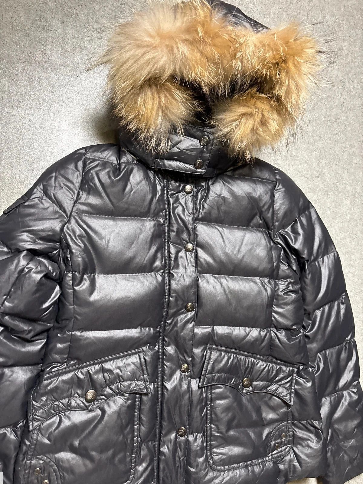 Burberry Burberry blue label fur puffer jacket Size US XXS / EU 40 - 2 Thumbnail
