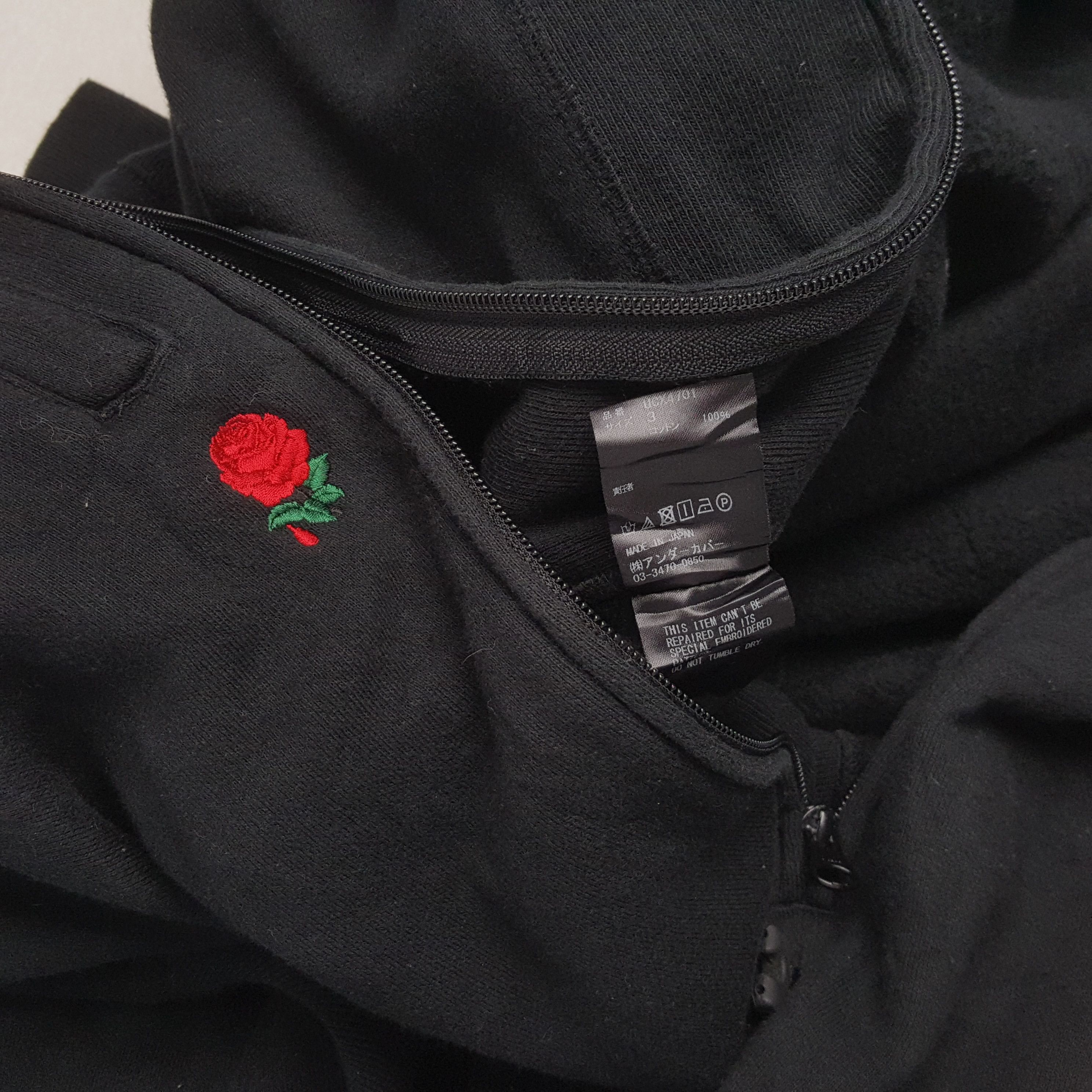 Japanese Brand × Jun Takahashi × Undercover UNDERCOVER JUN TAKHASHI Japanese Designer Coverall Hoodies Size US M / EU 48-50 / 2 - 12 Thumbnail