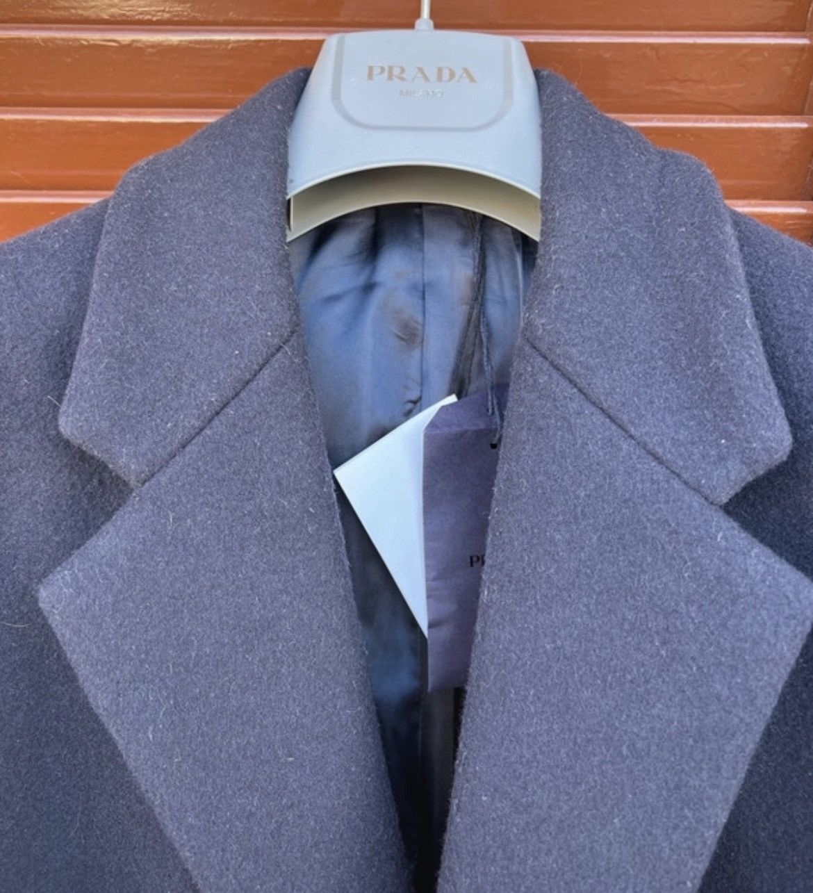 Prada Prada Wool and Silk Coat Size US M / EU 48-50 / 2 - 7 Thumbnail