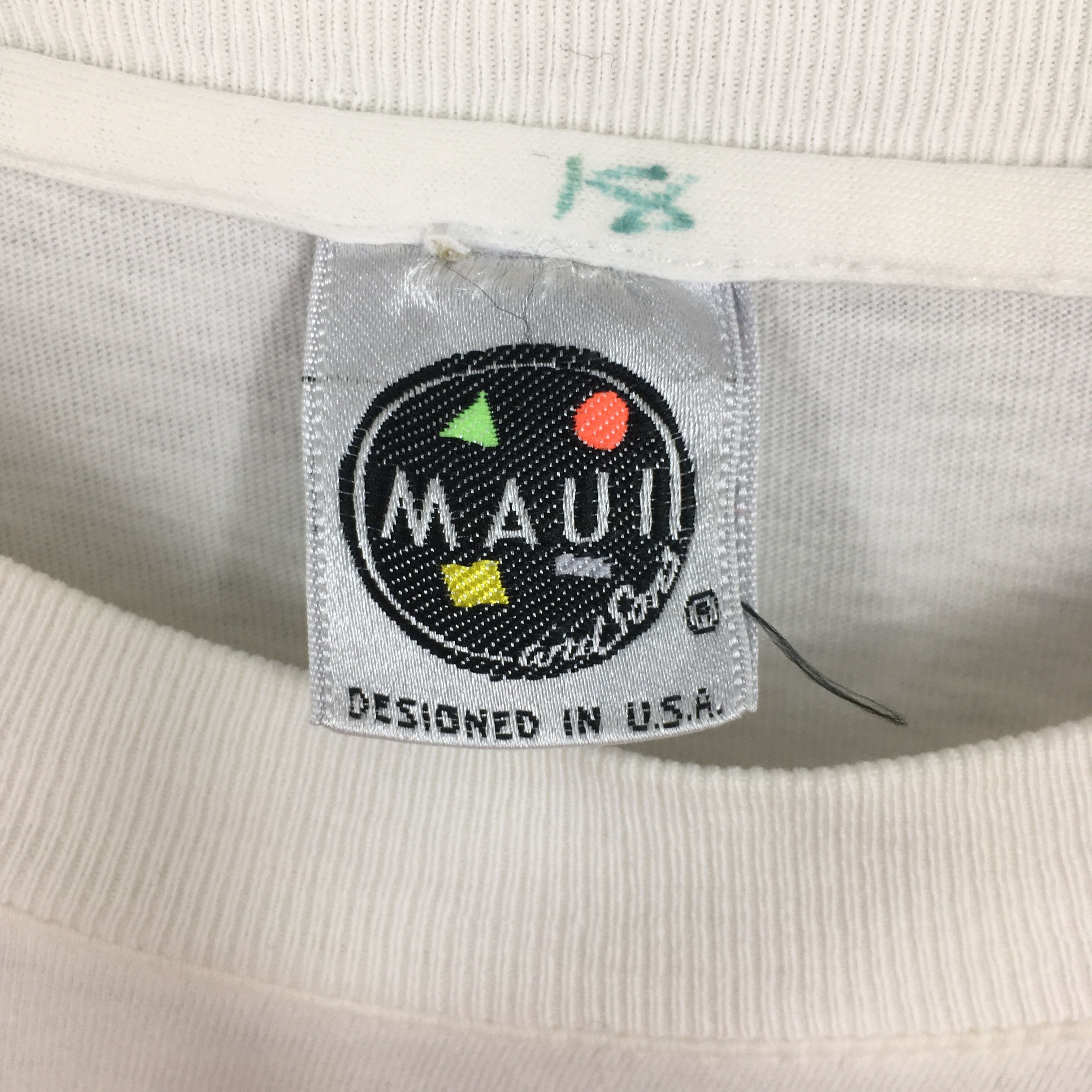 Maui and Sons × Vintage Vintage 90's Maui & Sons Beach Wear Surfing T shirt XLarge Size US XL / EU 56 / 4 - 7 Thumbnail