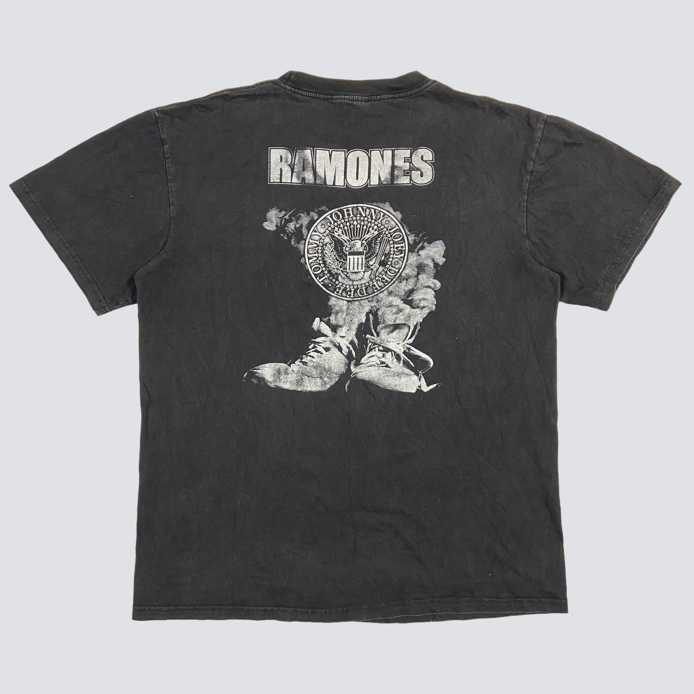 Band Tees OG 1990s RAMONES HEAVY VINTAGE TEE - № 215 Size US XL / EU 56 / 4 - 4 Thumbnail