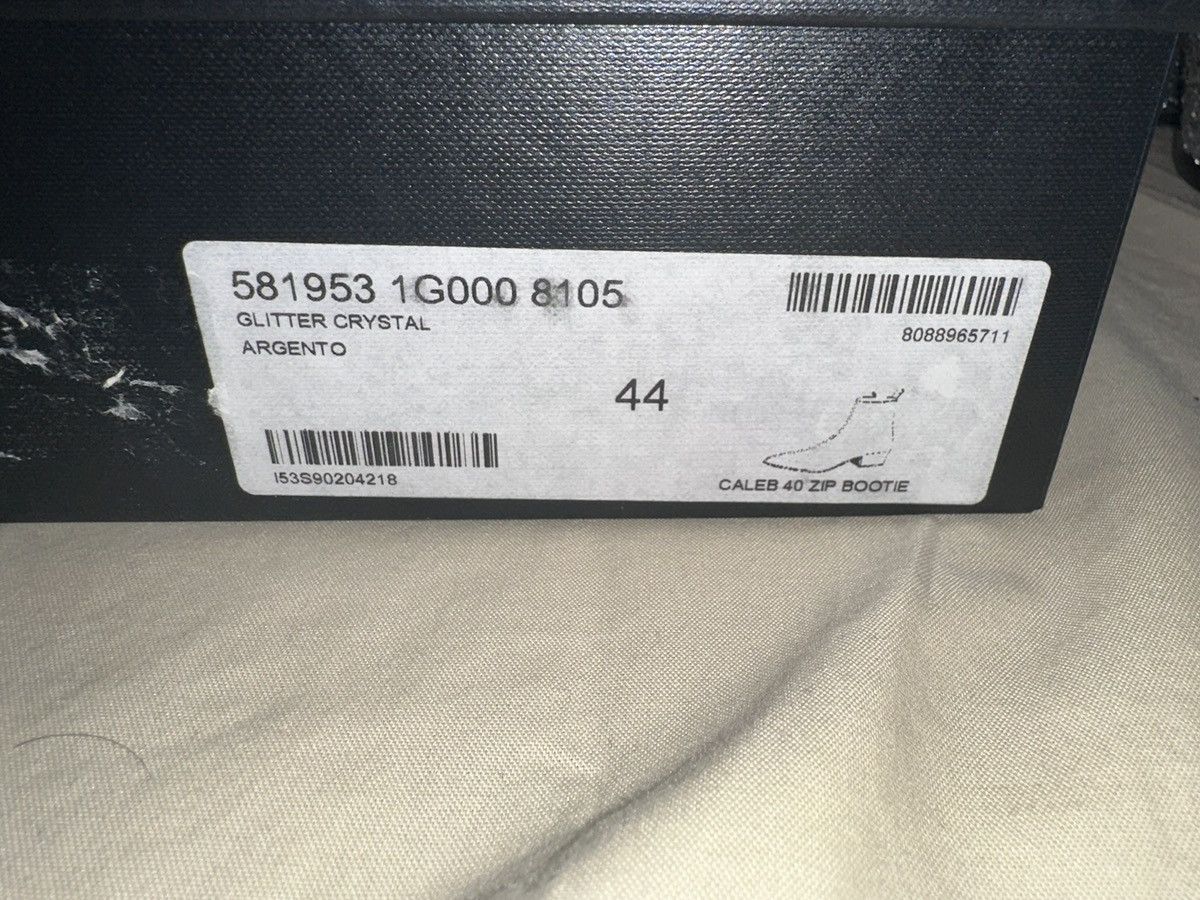 Saint Laurent Paris Saint Laurent Silver Caleb Boots Size US 11 / EU 44 - 3 Thumbnail