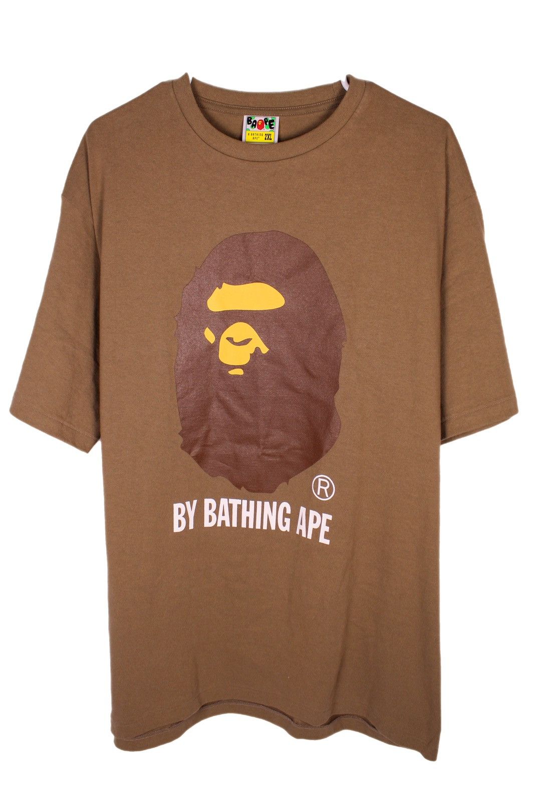 Bape BAPE Big Ape Head Tee Brown Size US XXL / EU 58 / 5 - 1 Thumbnail