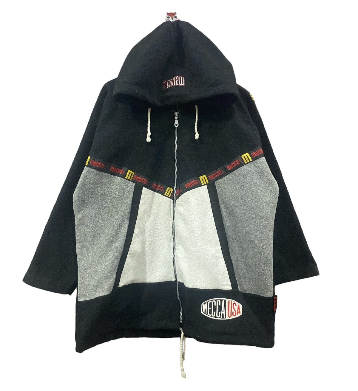 Mecca Mecca Hoodie Fleece Zipper Jacket Size US XL / EU 56 / 4 - 2 Thumbnail