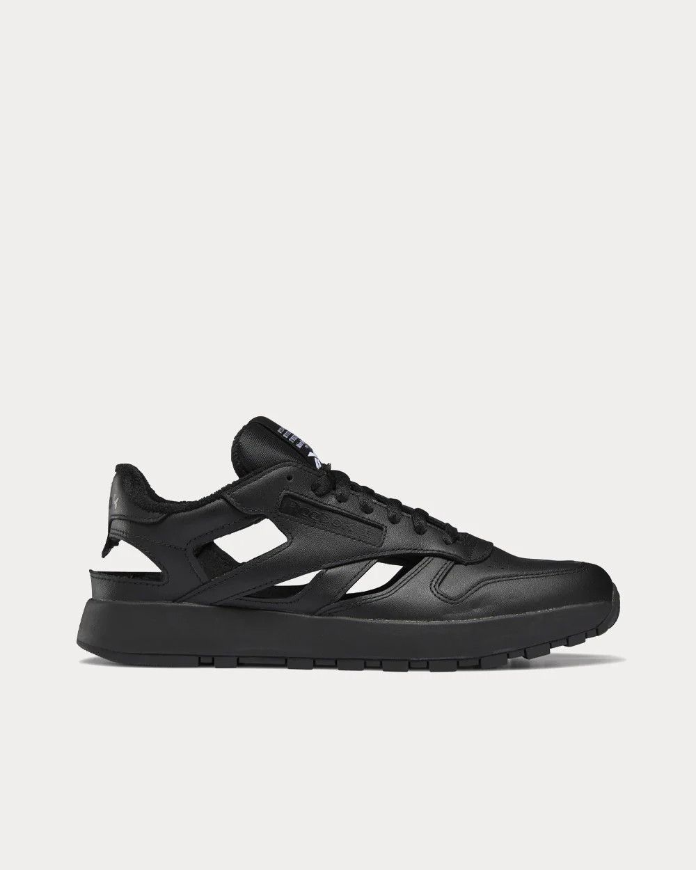 Maison Margiela Magiela x Reebok Tabi Black Classic Leather DQ Sneakers Size US 11 / EU 44 - 21 Thumbnail