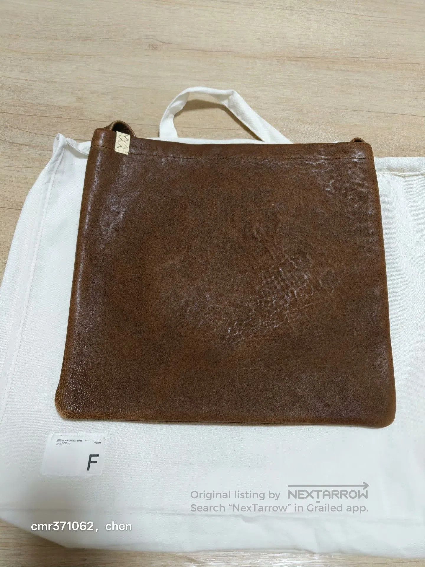 Visvim VISVIM 24AW Leather Musette Bag DMGD. Size ONE SIZE - 2 Thumbnail
