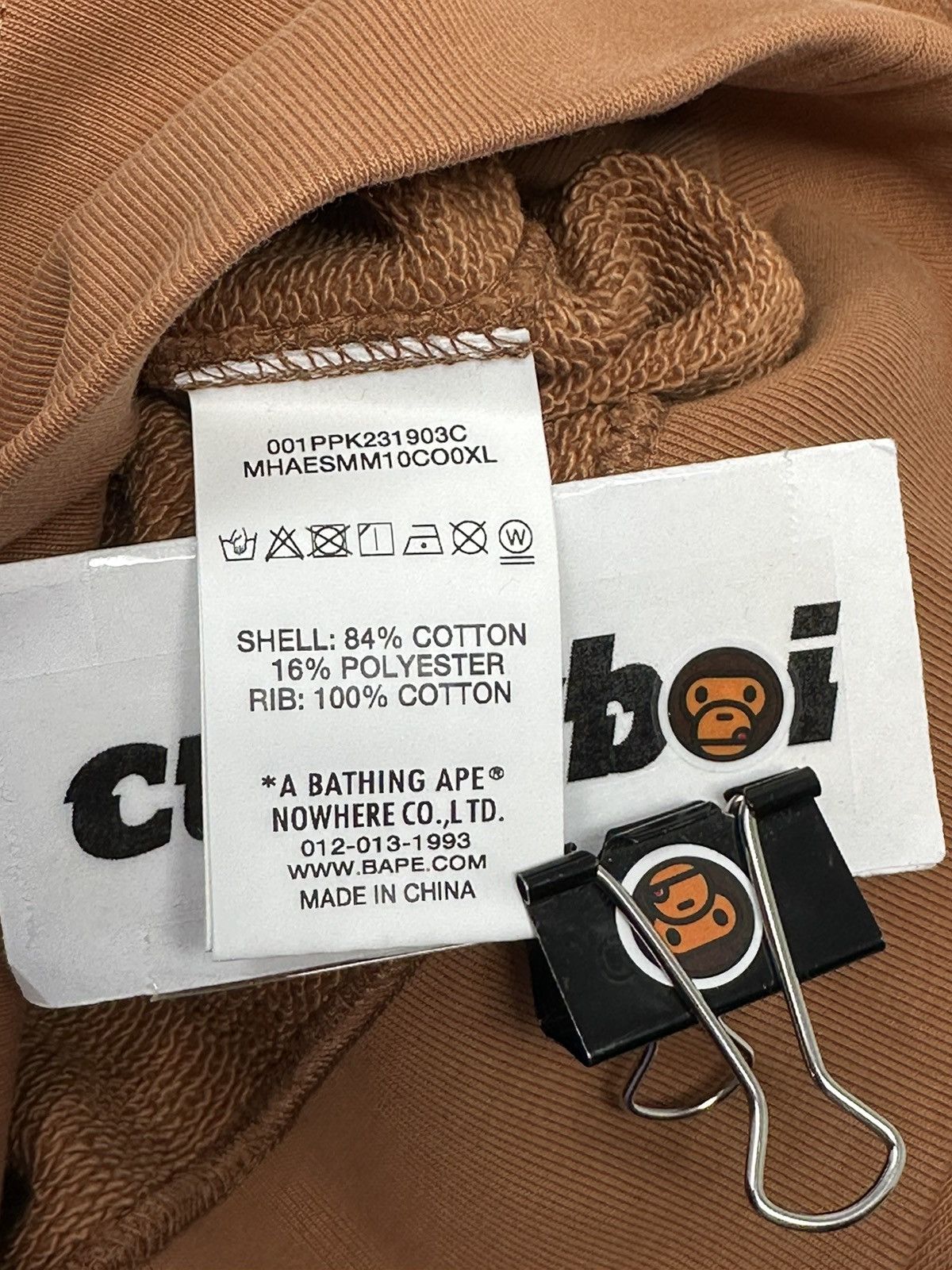 Bape × MCM BAPE x MCM Shark Pullover Hoodie Brown Size US S / EU 44-46 / 1 - 12 Thumbnail