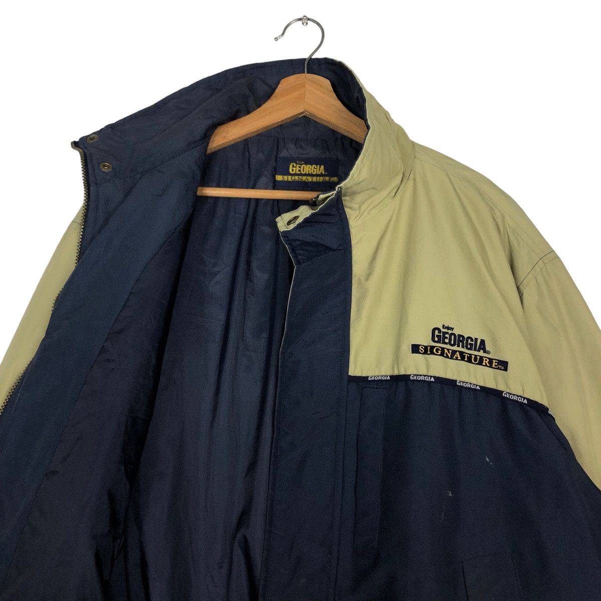Japanese Brand 🔥Vintage Bomber Jacket Georgia Coffee Japan Made Size US M / EU 48-50 / 2 - 10 Thumbnail