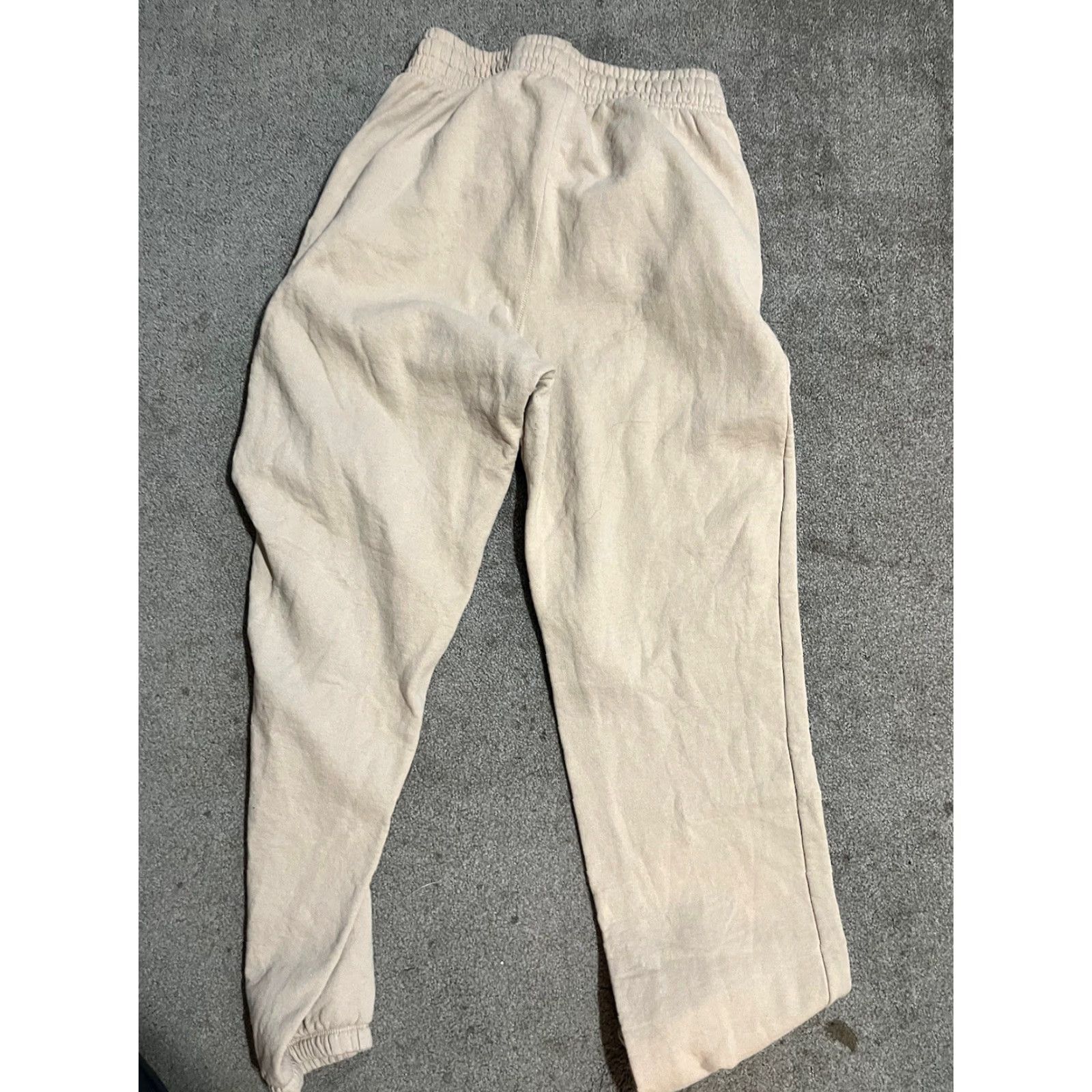 Champion Champion Sweatpants Men’s M Authentic Logo Pocket Beige Cotton Solid Relaxed Pockets Straight Casual Sports Modern 2010-2019 Size US 31 - 5 Thumbnail