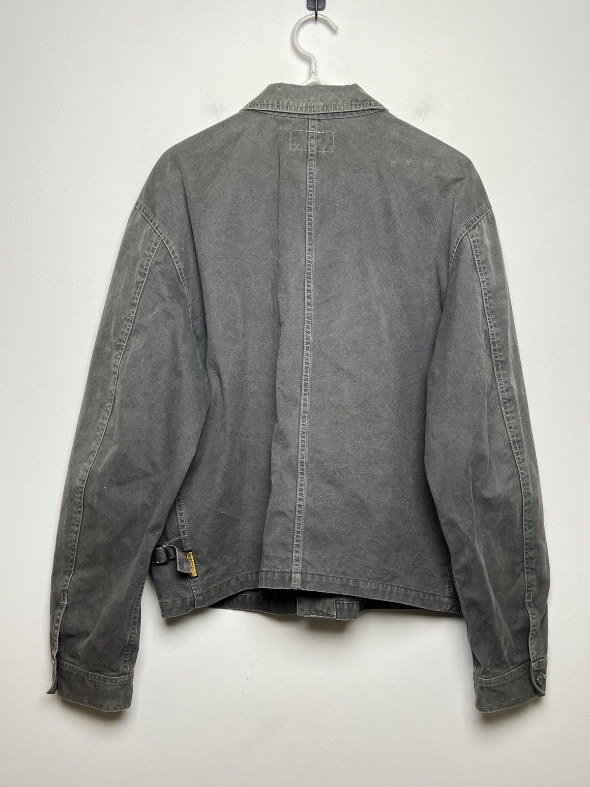 Giorgio Armani armani y2k archive faded work chore jacket Size US L / EU 52-54 / 3 - 13 Thumbnail