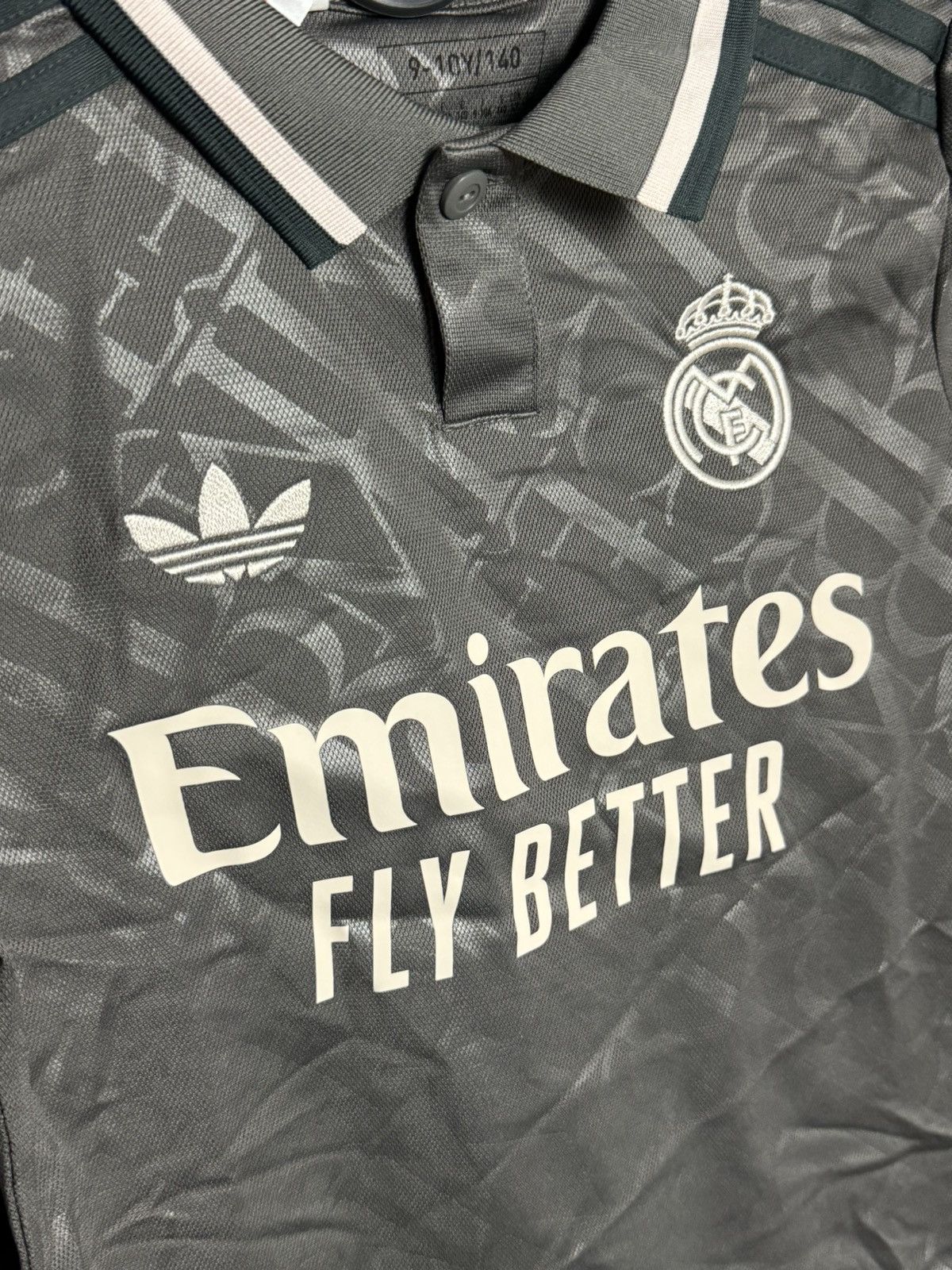 Adidas KIDS New Real Madrid 24/25 Third Mbappe Football Jersey Size US XS / EU 42 / 0 - 4 Thumbnail
