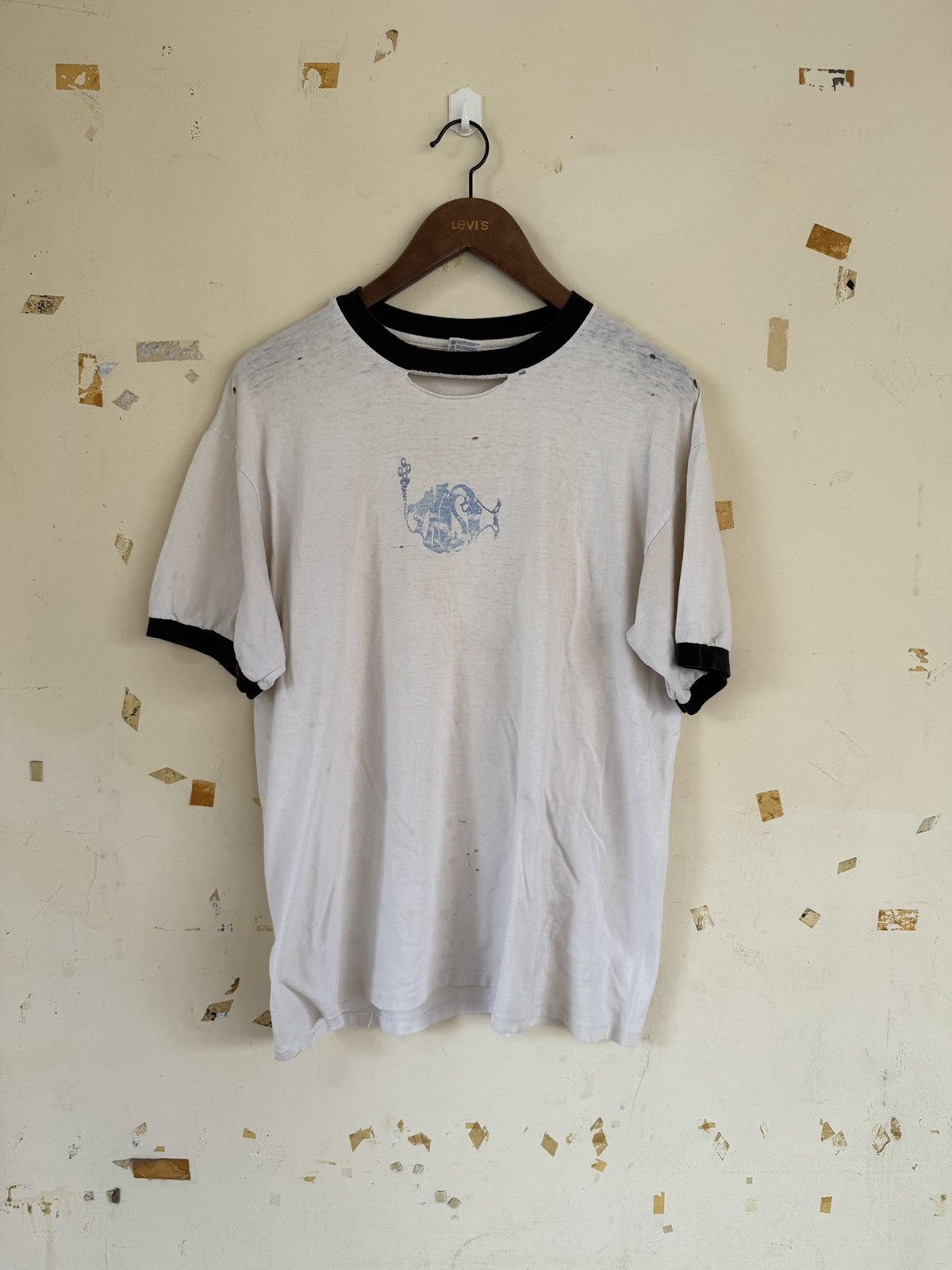 *RARE* VINTAGE PHISH SKY PROMO BAND TEE THRASHED 90s