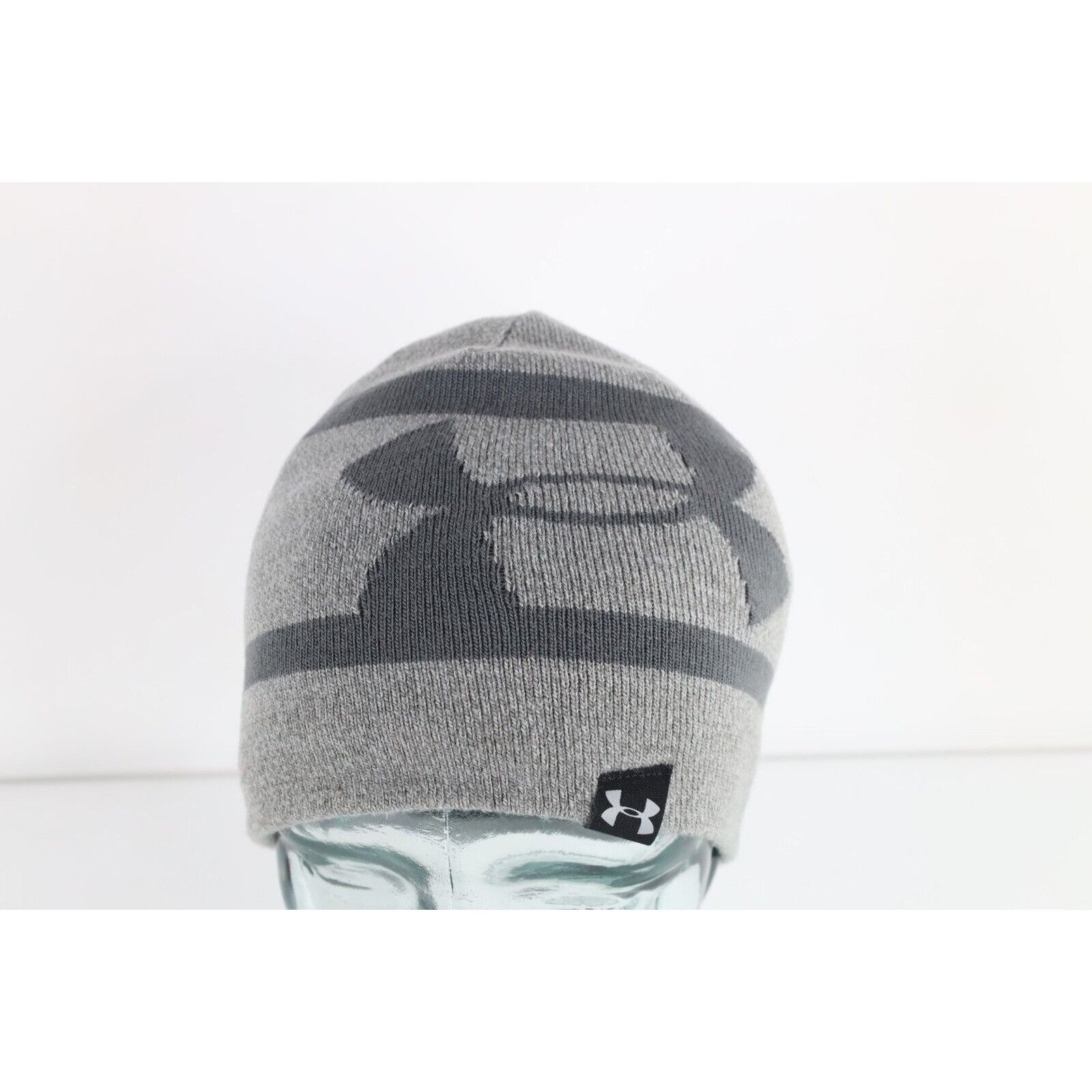 Under Armour Under Armour Spell Out Big Logo Reversible Camouflage Beanie Size ONE SIZE - 5 Thumbnail