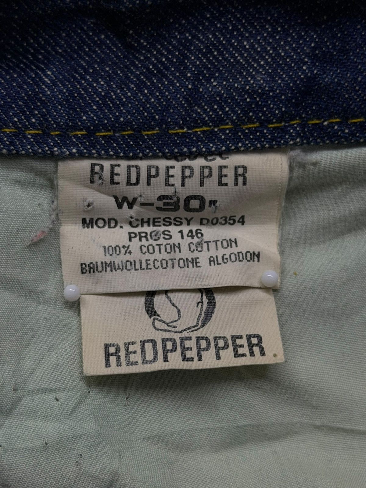 Japanese Brand Vintage Y2K REDPEPPER Vintage Series 1971 | Bell Bottom W31 Size US 31 - 11 Thumbnail
