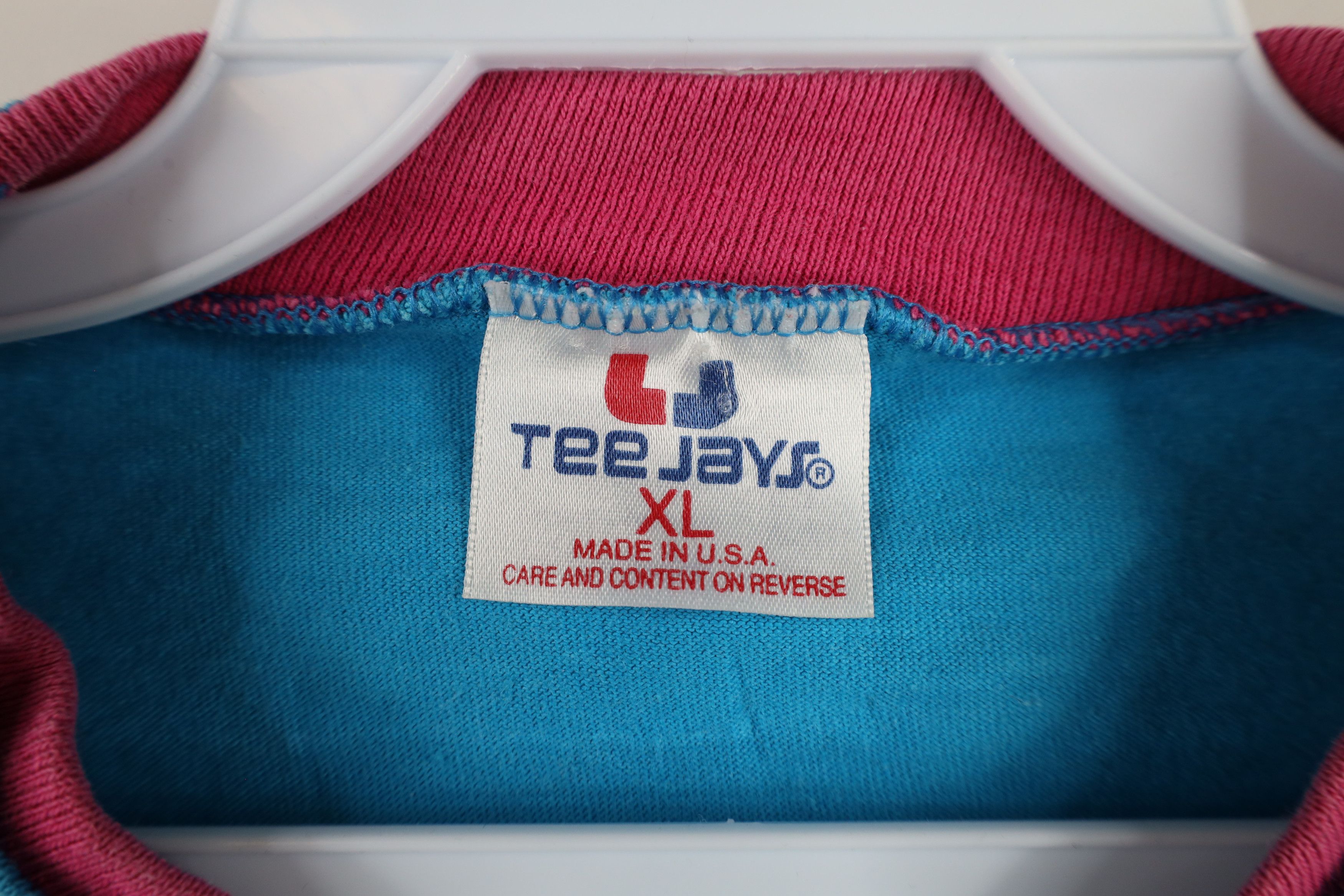 Vintage Vintage 90s Streetwear New Orleans Layered T-Shirt Blue USA Size XL / US 12-14 / IT 48-50 - 8 Thumbnail