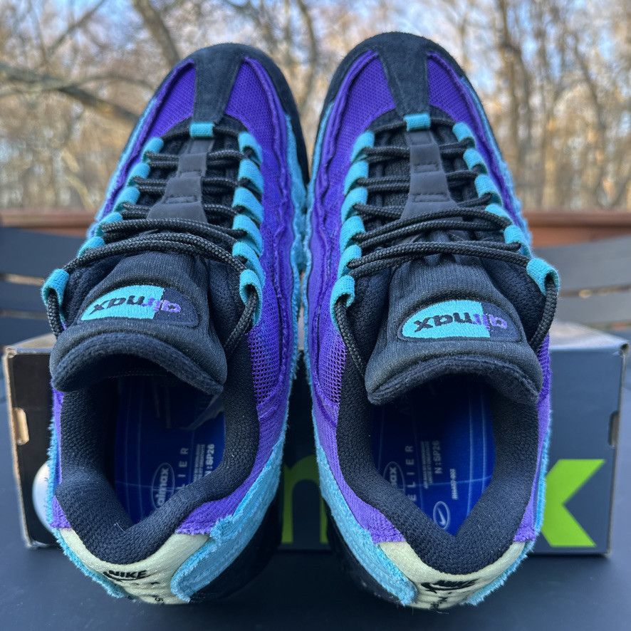 Nike Size 10 - Nike Air Max 95 Custom Skeletor Hand Dyed Size US 10 / EU 43 - 8 Thumbnail