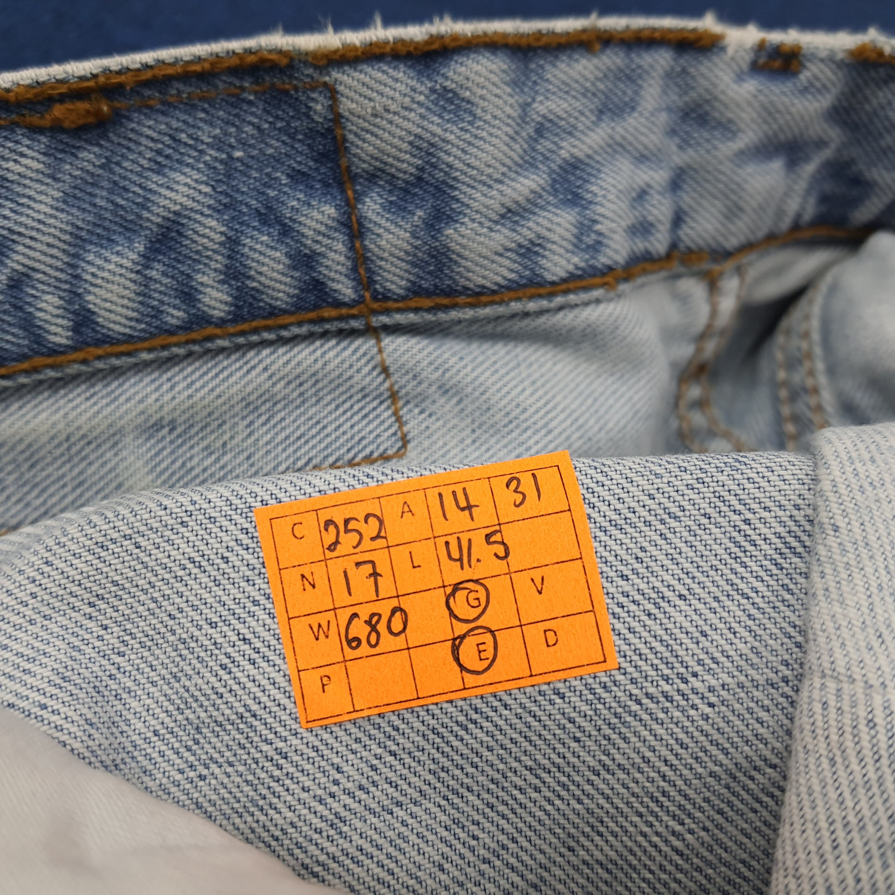 Levi's Vintage Levi's Distressed Doraemon Patchwork Jean C252N17 Size US 28 / EU 44 - 12 Thumbnail