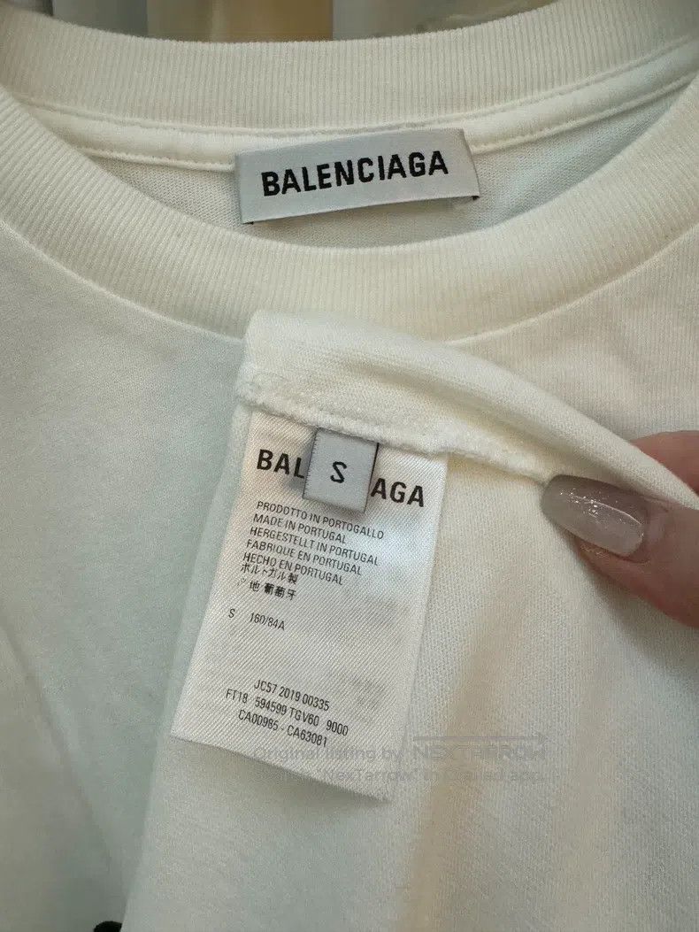 Balenciaga Balenciaga T-Shirt Wheat Crown Buckle Letter Print Logo Sh Size US S / EU 44-46 / 1 - 5 Thumbnail