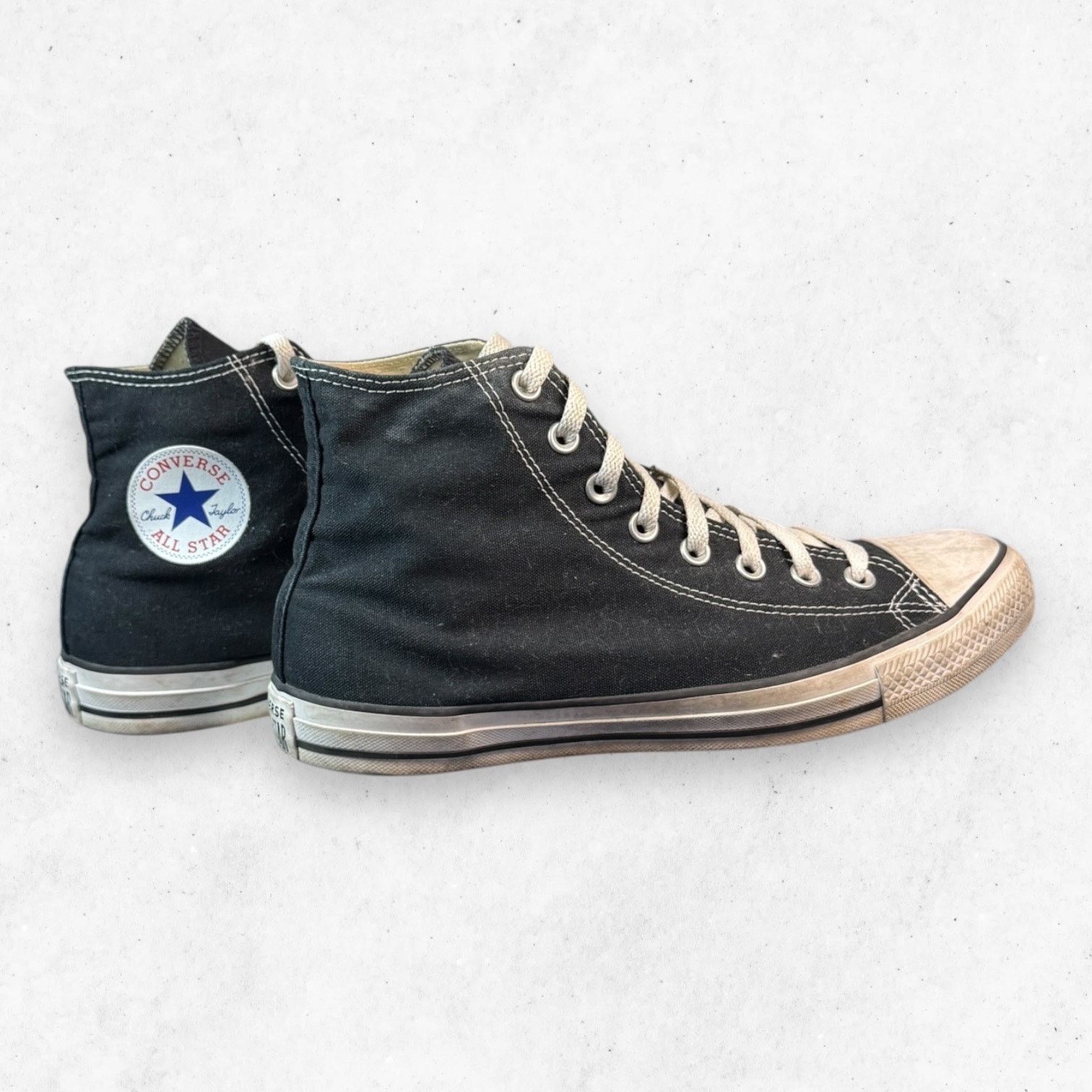 Converse Converse Chuck Taylor All Star Hi Black Mens 10 Wmns 12 Size US 10 / EU 43 - 4 Thumbnail