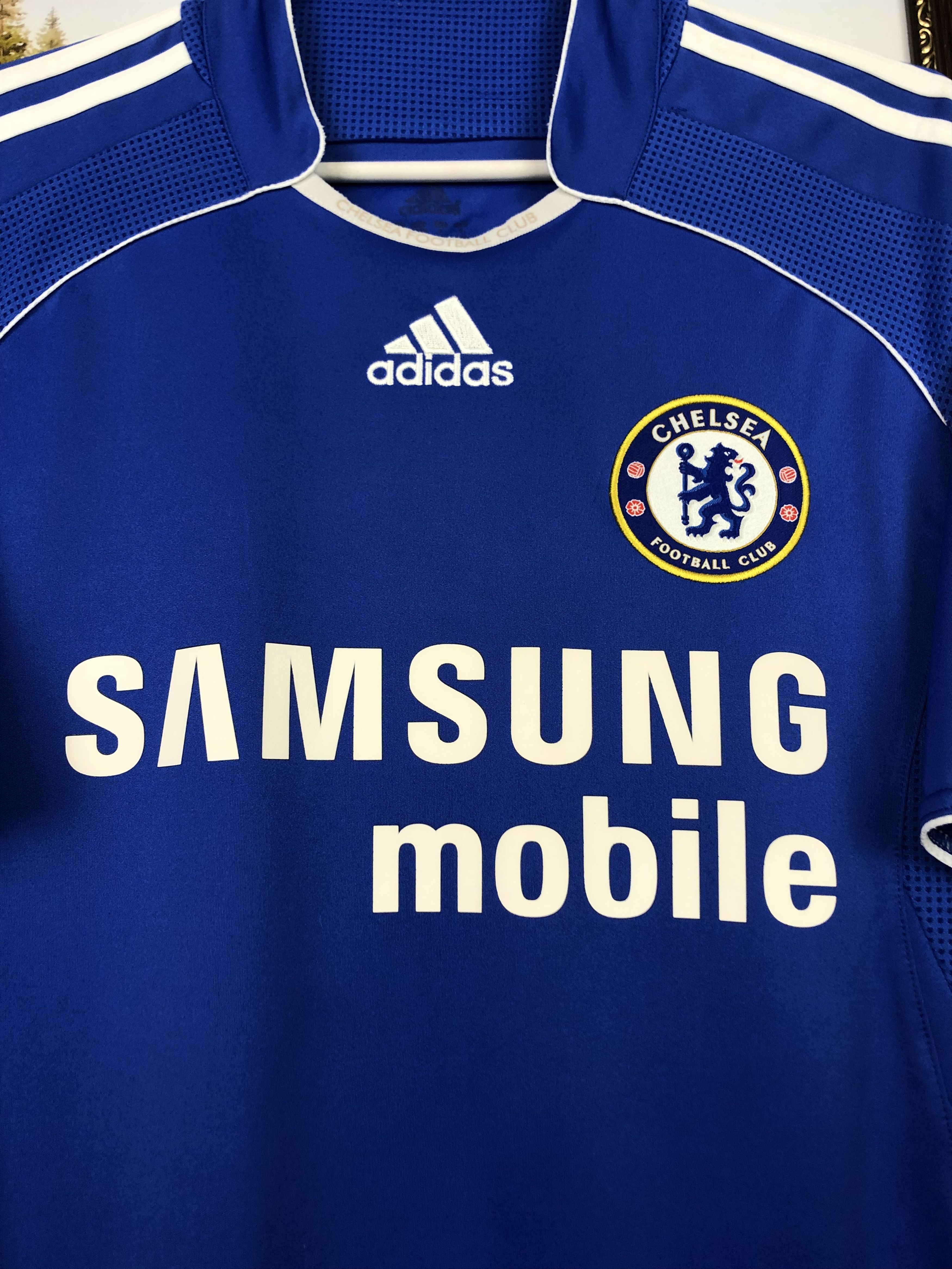 Adidas Chelsea football shirt 2006 Soccer #8 Lampard Adidas Jersey Size US S / EU 44-46 / 1 - 5 Thumbnail